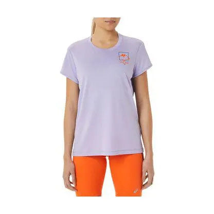 Camiseta ASICS - Feminina - Lilás