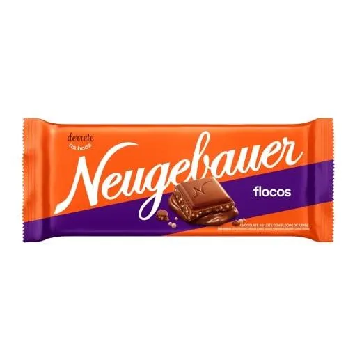 Chocolate Neugebauer Ao Leite Com Flocos - 80g