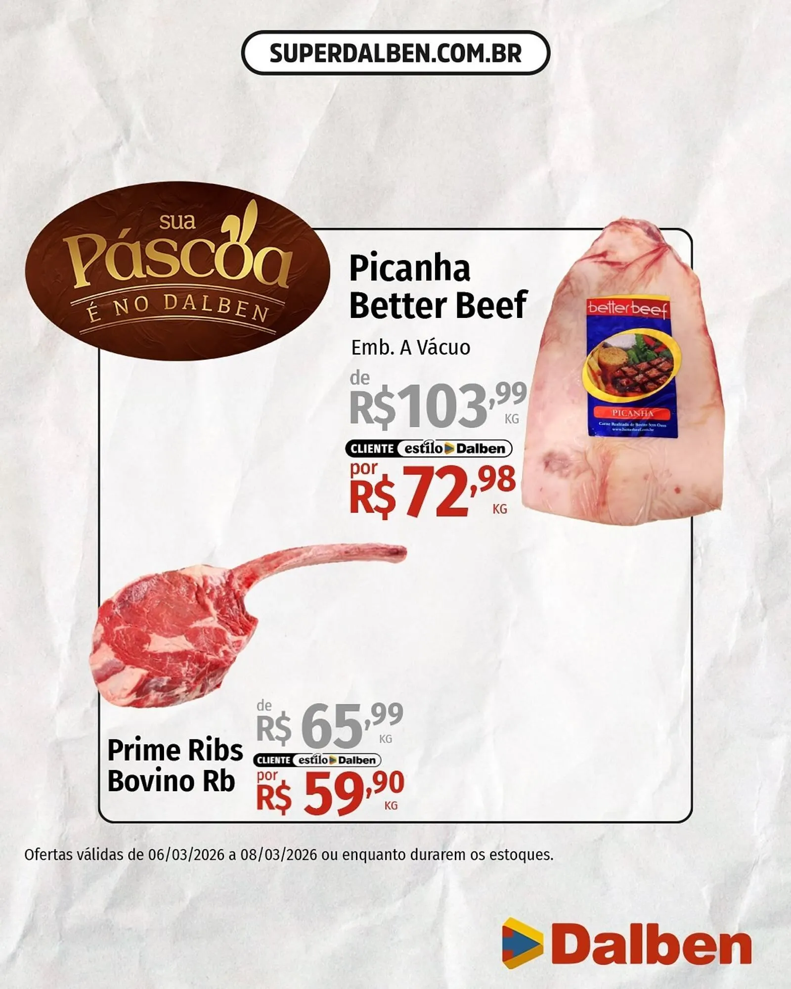Encarte de Catálogo Supermercado Dalben 6 de março até 8 de março 2026 - Pagina 2