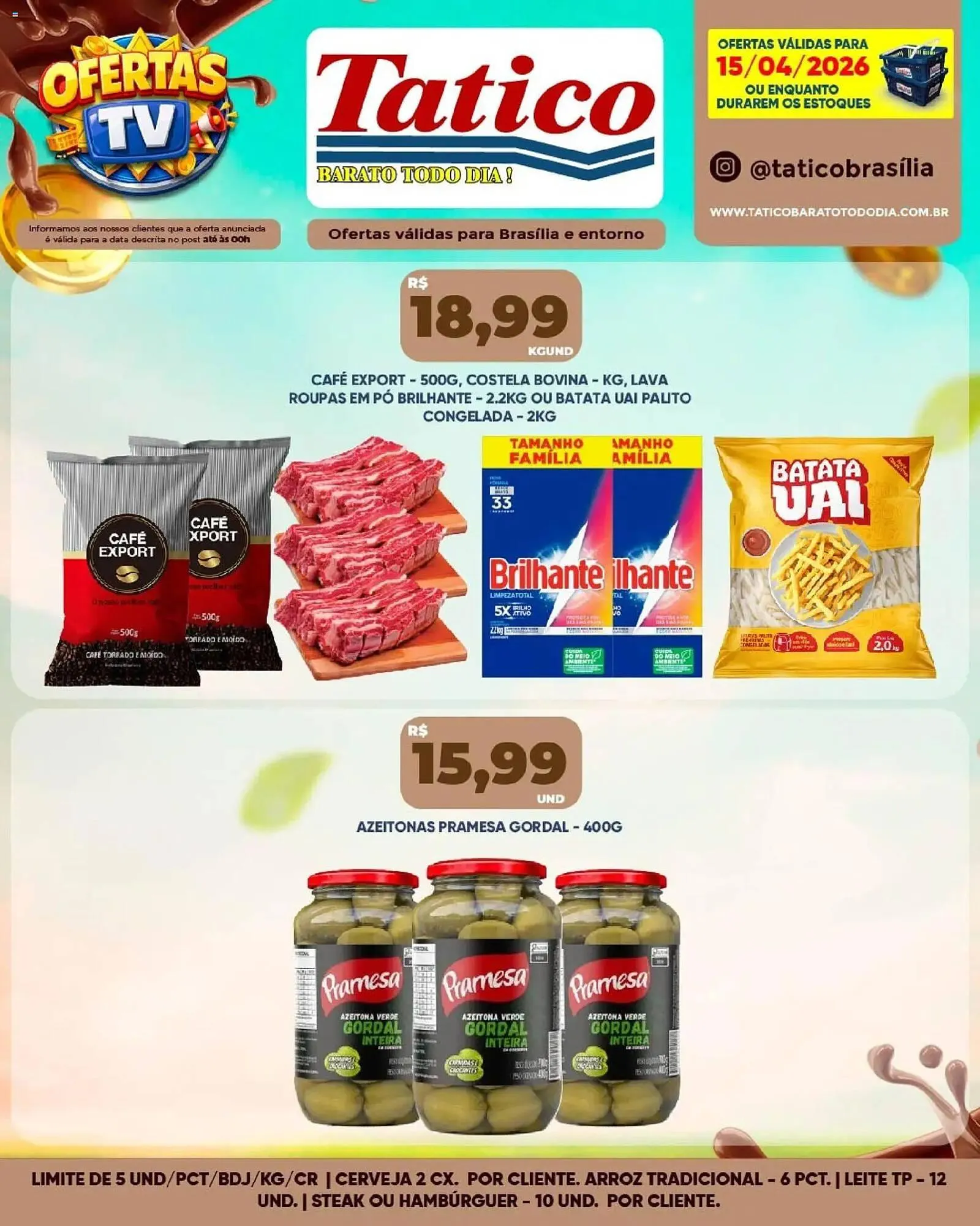 Encarte de Tabloide Tatico 16 de abril até 19 de abril 2026 - Pagina 38