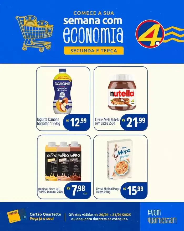 Encarte de Encarte Quartetto Supermercados 21 de janeiro até 21 de janeiro 2025 - Pagina 5