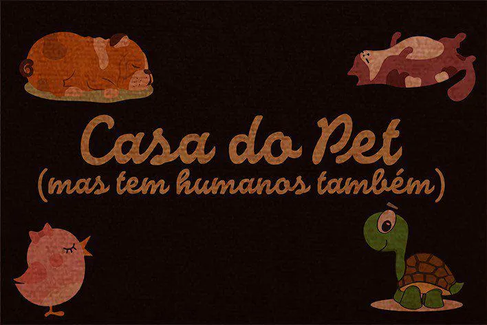 Capacho Estampado Euro Mats Casa de Pet 60x40cm