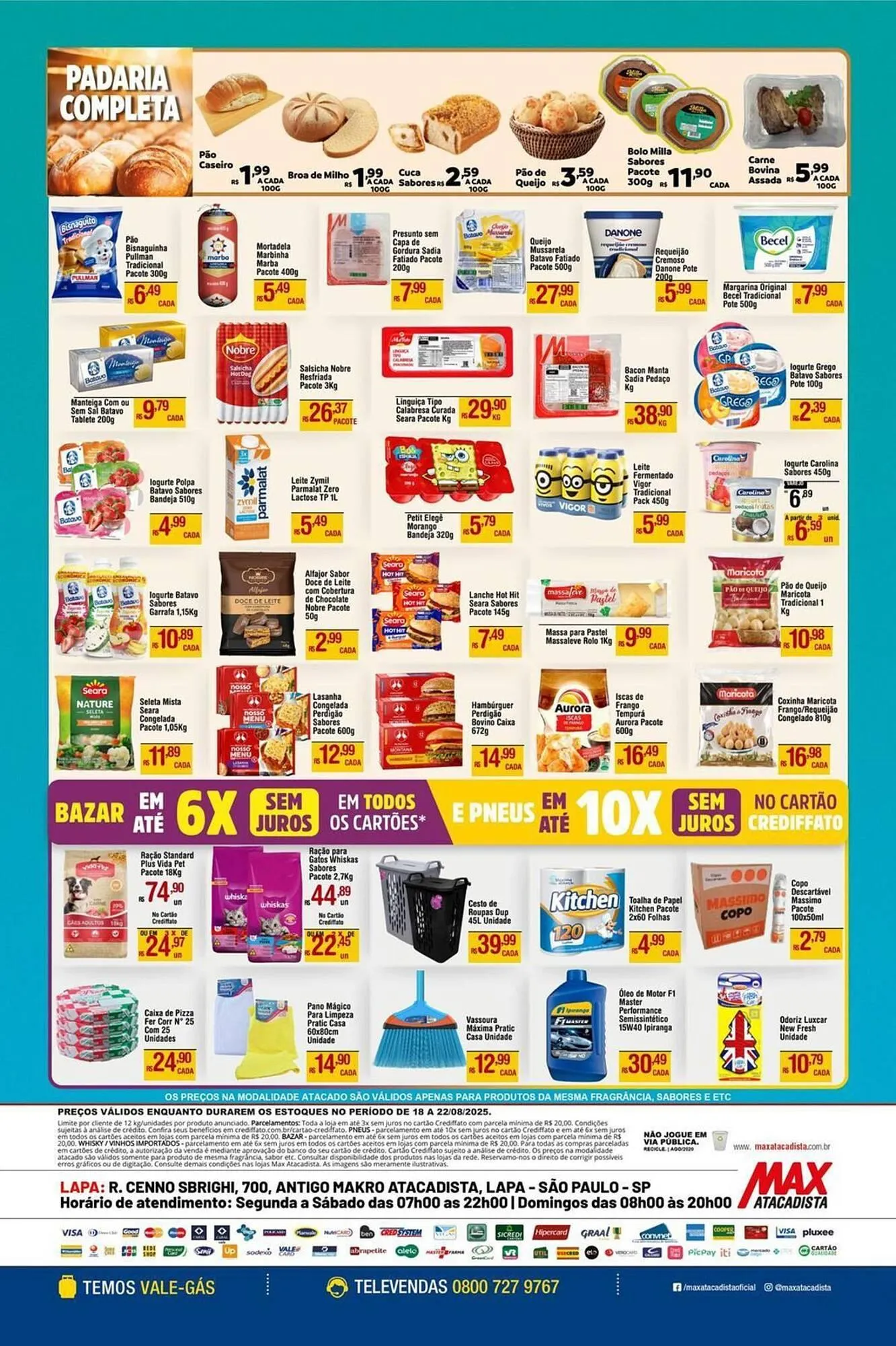 Encarte de Catálogo Max Atacadista 18 de agosto até 22 de agosto 2025 - Pagina 4