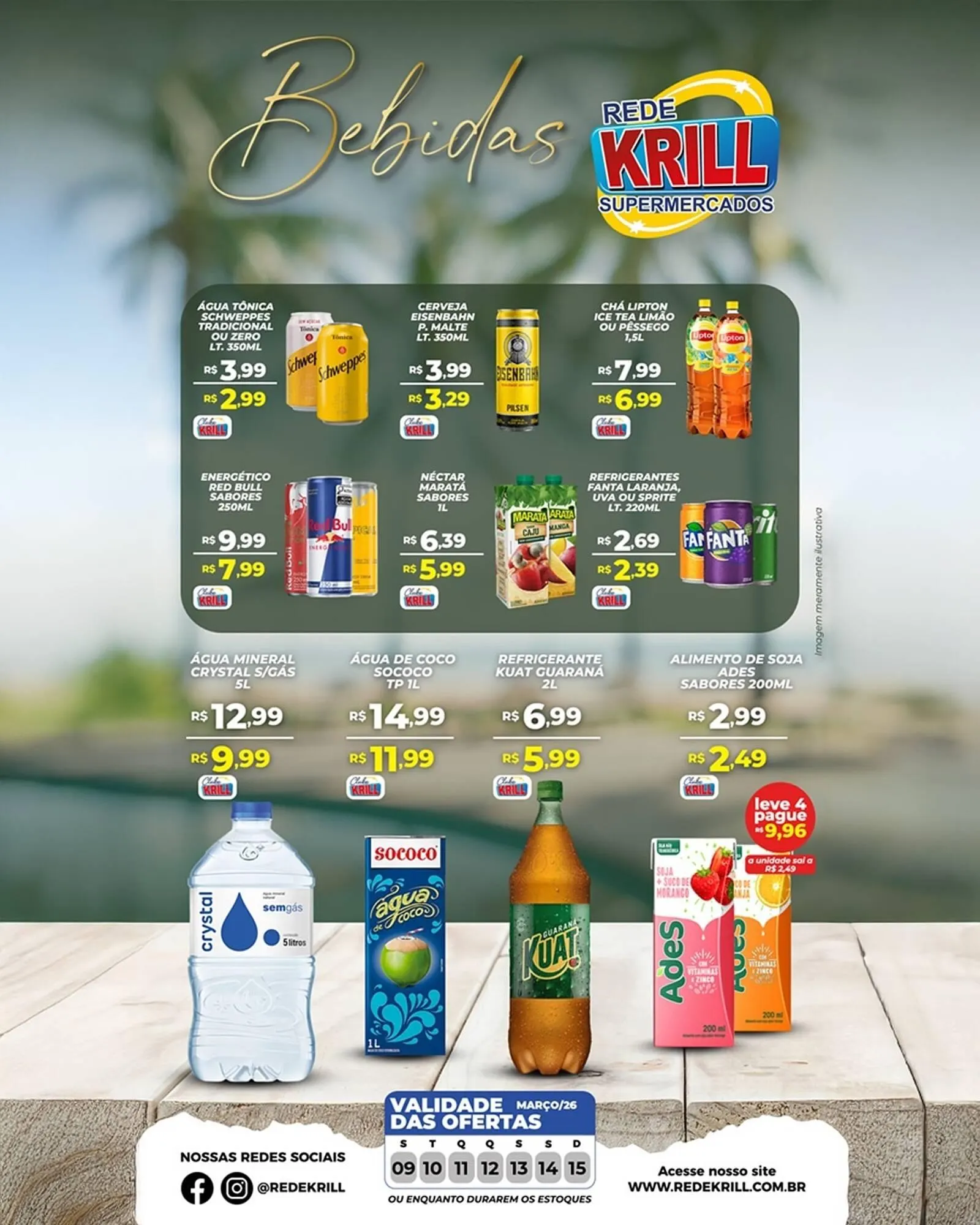 Encarte de Folheto Rede Krill 9 de março até 15 de março 2026 - Pagina 3