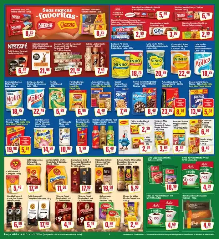 Encarte de Encarte Rede Supermarket 27 de novembro até 11 de dezembro 2024 - Pagina 6