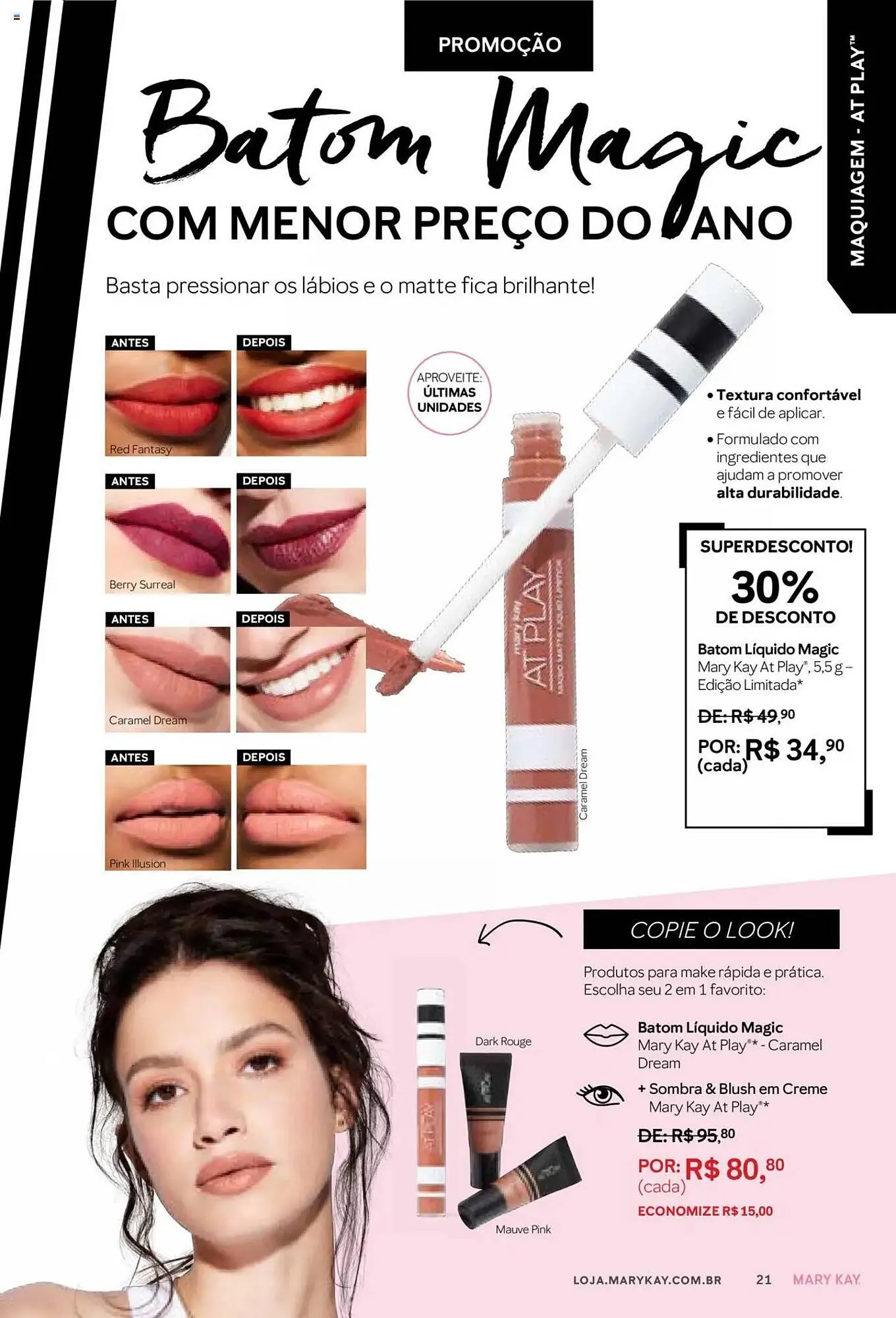 Encarte de Catálogo Mary Kay 1 de junho até 1 de julho 2025 - Pagina 21