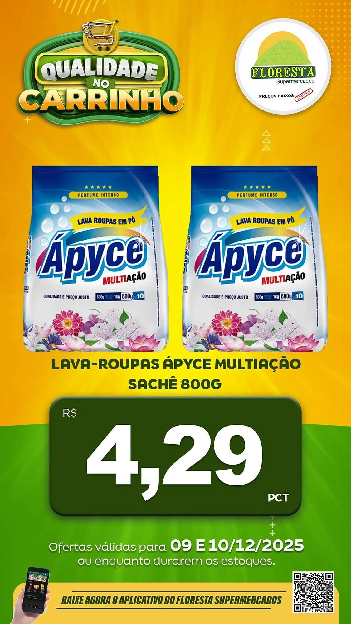 Encarte de Catálogo Floresta Supermercados 8 de dezembro até 10 de dezembro 2025 - Pagina 43