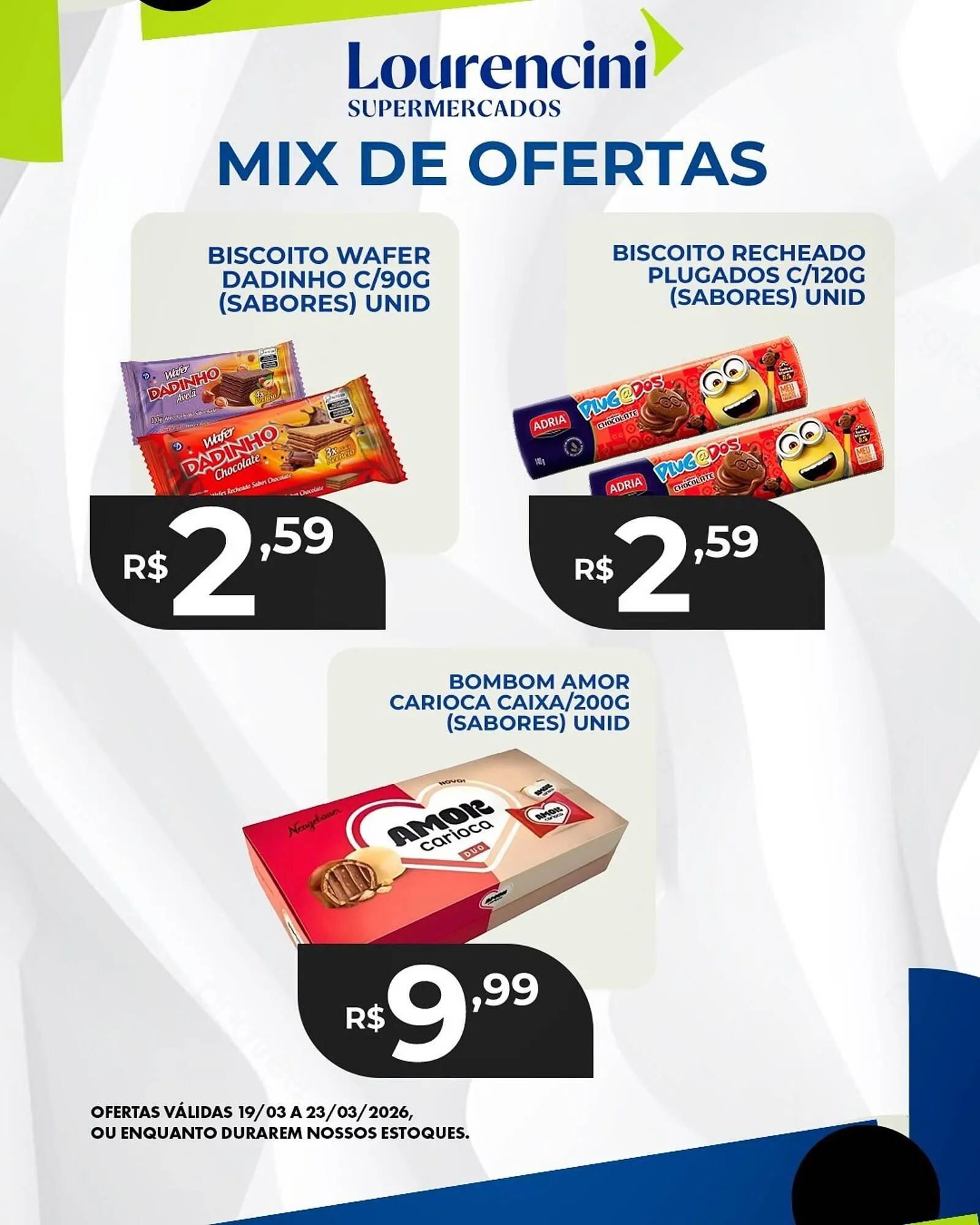 Encarte de Catálogo Lourencini Supermercados 19 de março até 23 de março 2026 - Pagina 3