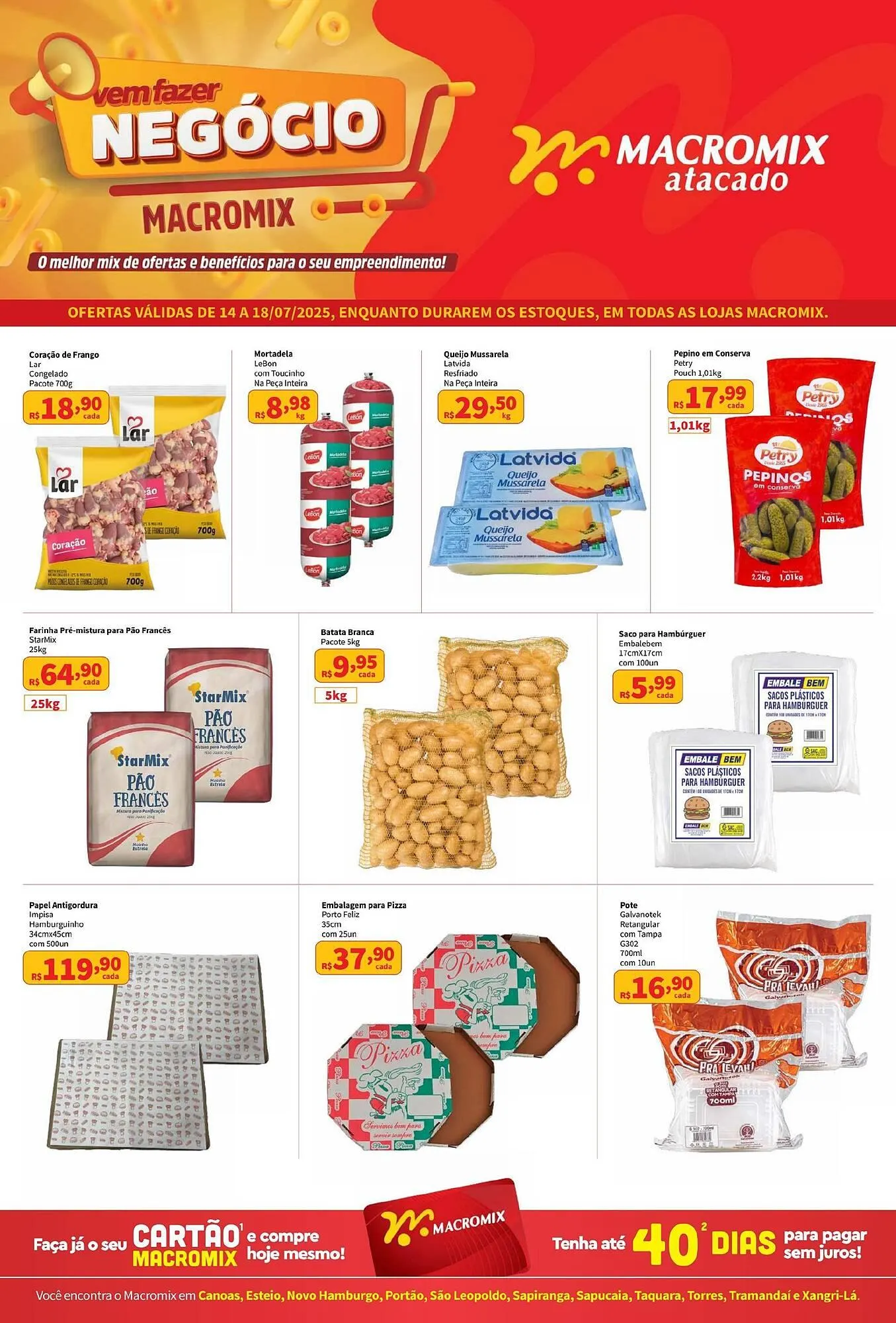 Encarte de Catálogo Macromix Atacado 17 de julho até 18 de julho 2025 - Pagina 1