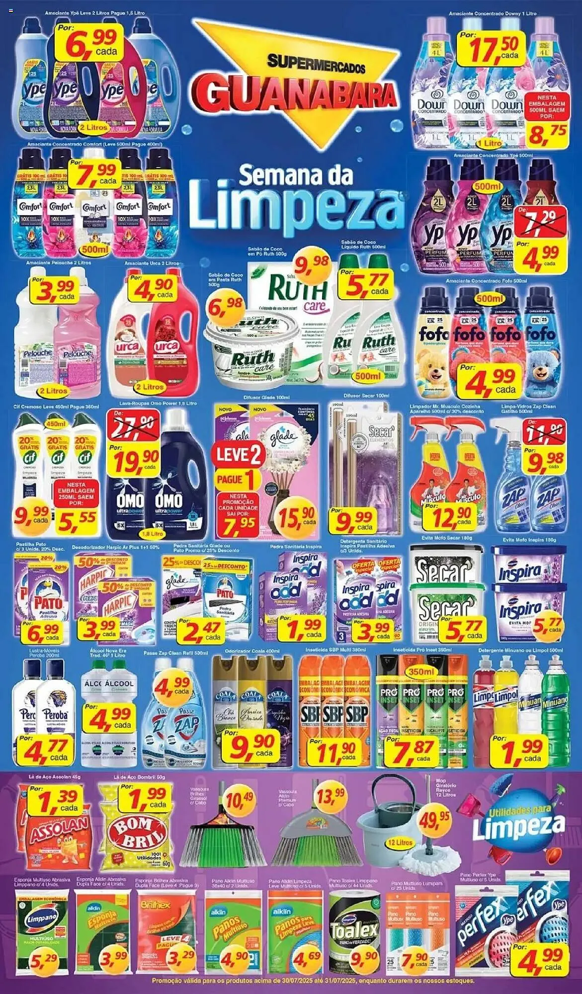 Encarte de Catálogo Supermercados Guanabara 30 de julho até 31 de julho 2025 - Pagina 11