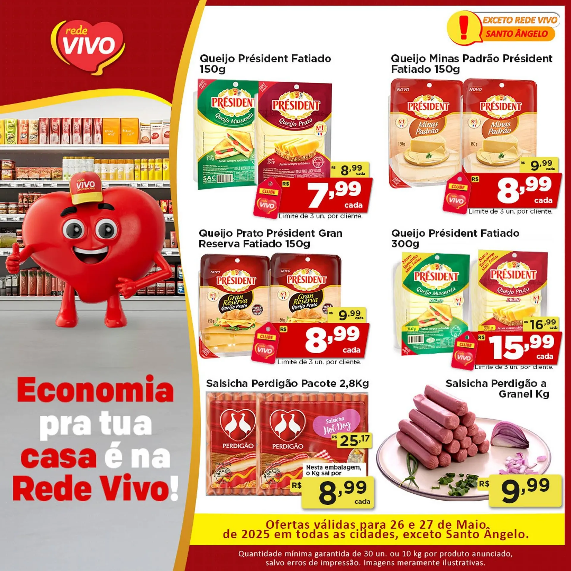 Encarte de Catálogo Rede Vivo 26 de maio até 27 de maio 2025 - Pagina 1