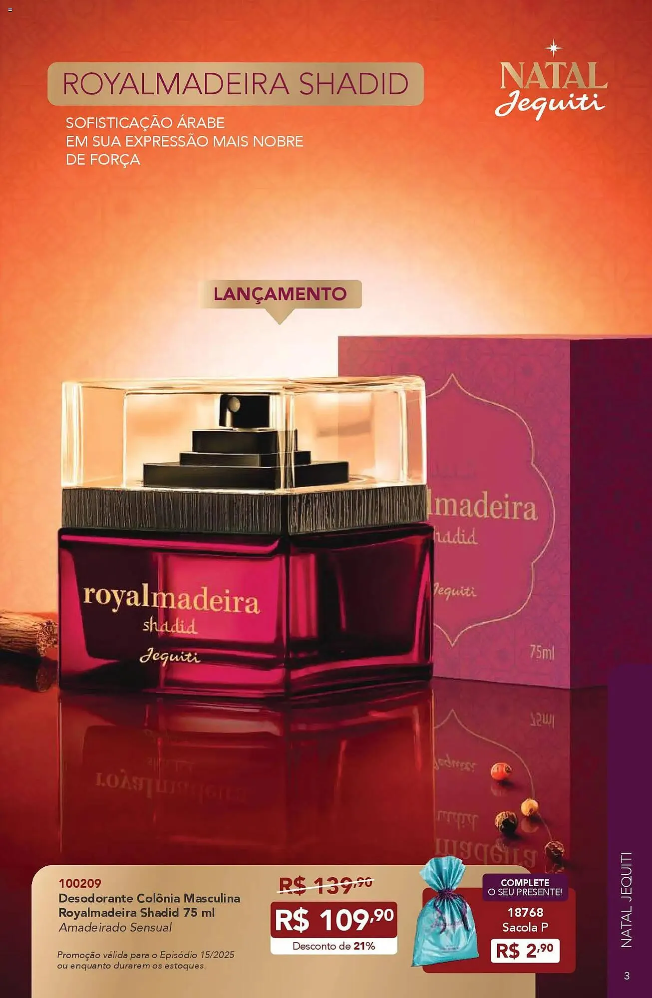 Encarte de Catálogo Jequiti 24 de outubro até 13 de novembro 2025 - Pagina 3