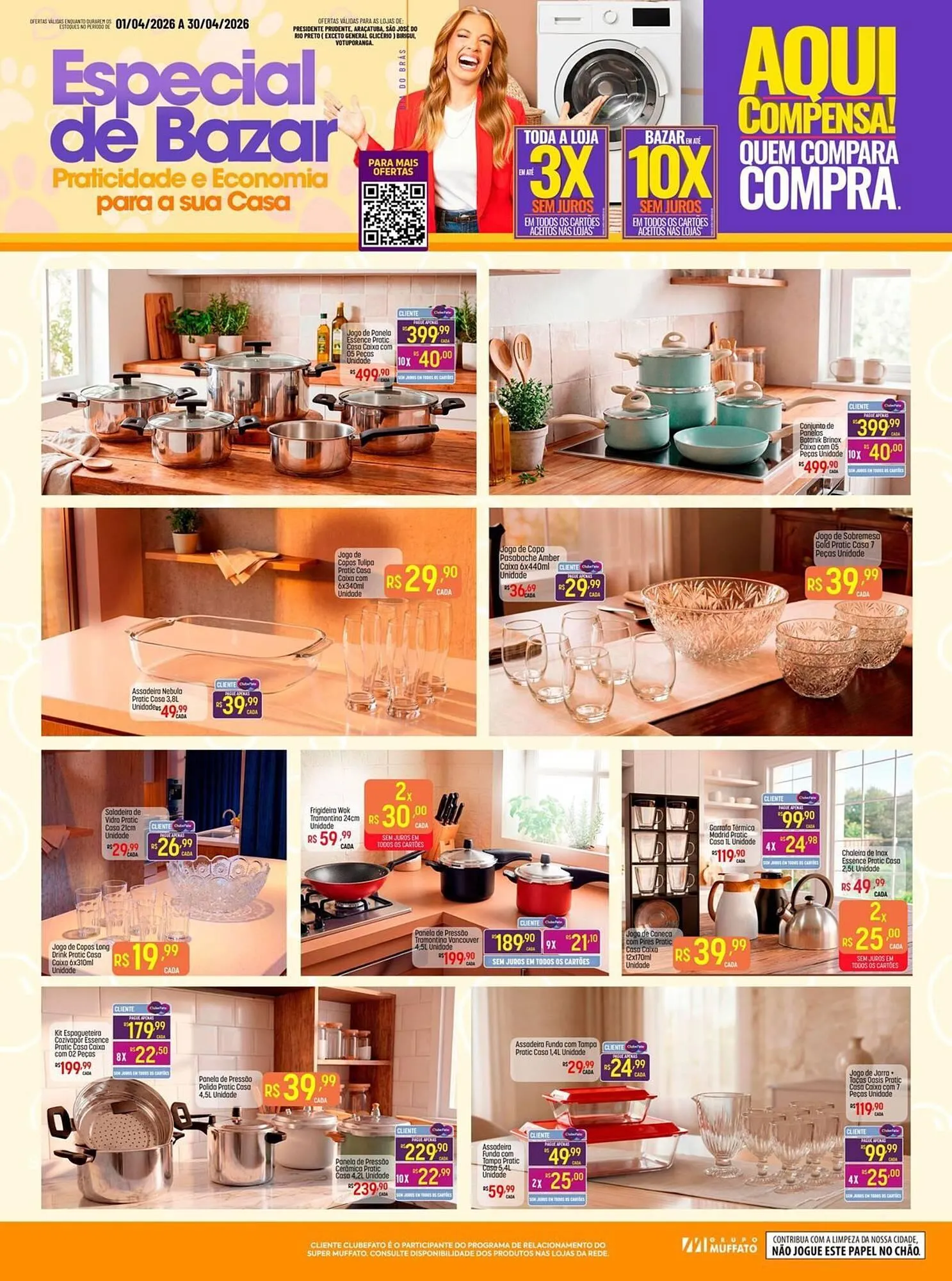 Encarte de Encarte Muffato 1 de abril até 30 de abril 2026 - Pagina 1