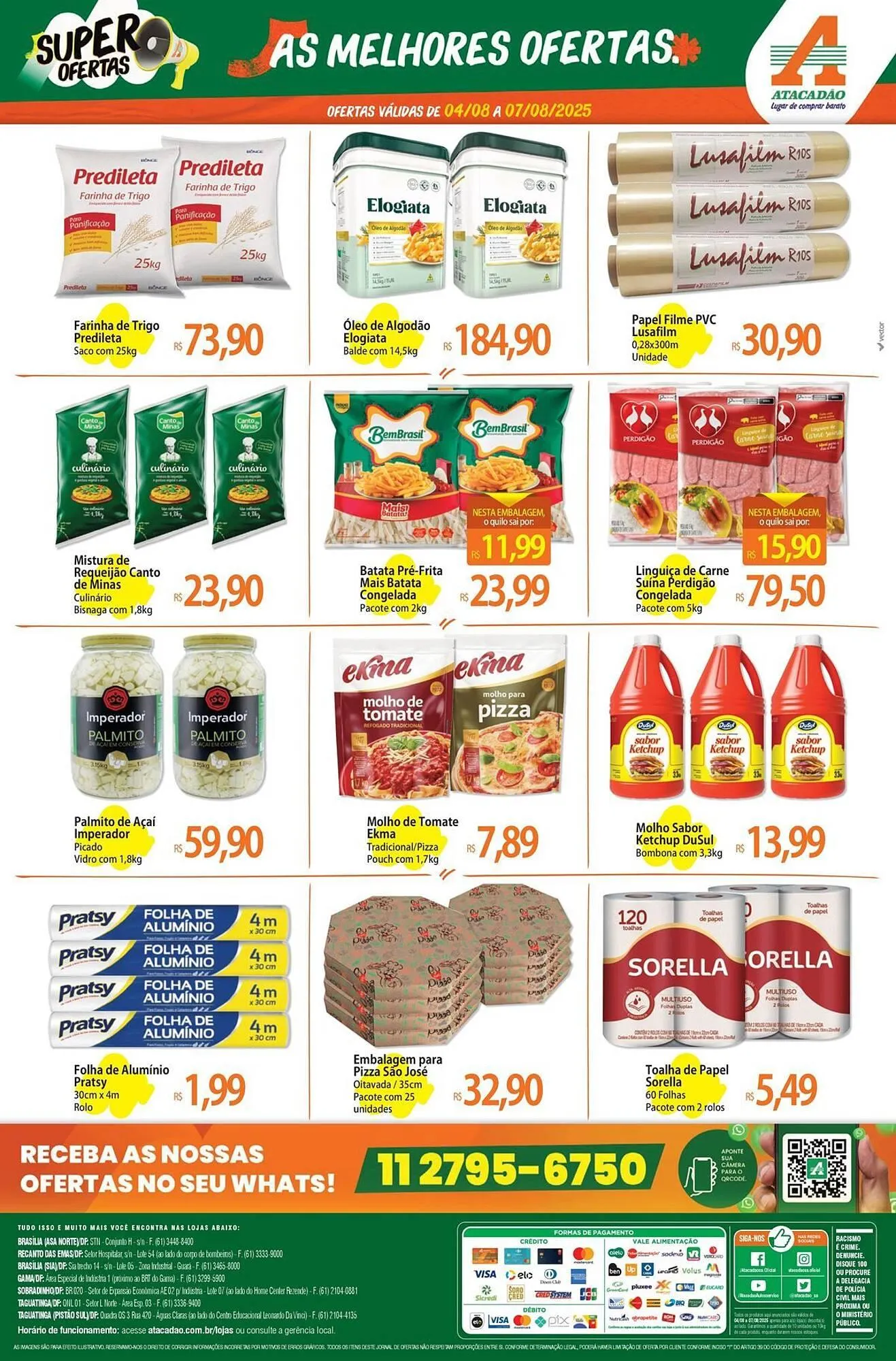 Encarte de Catálogo Atacadão 5 de agosto até 7 de agosto 2025 - Pagina 4
