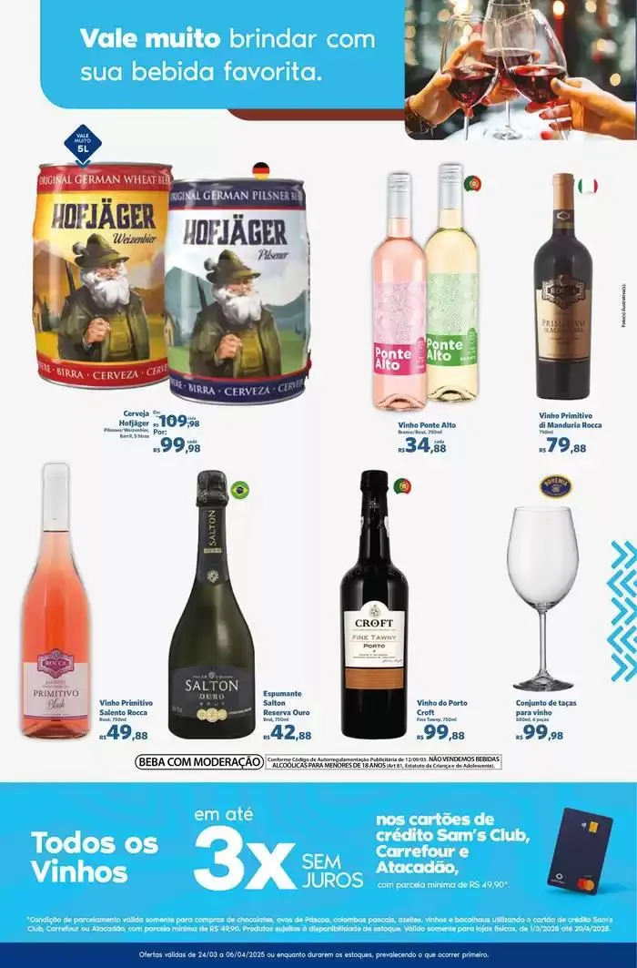 Encarte de Promoções especiais em andamento 26 de março até 6 de abril 2025 - Pagina 6