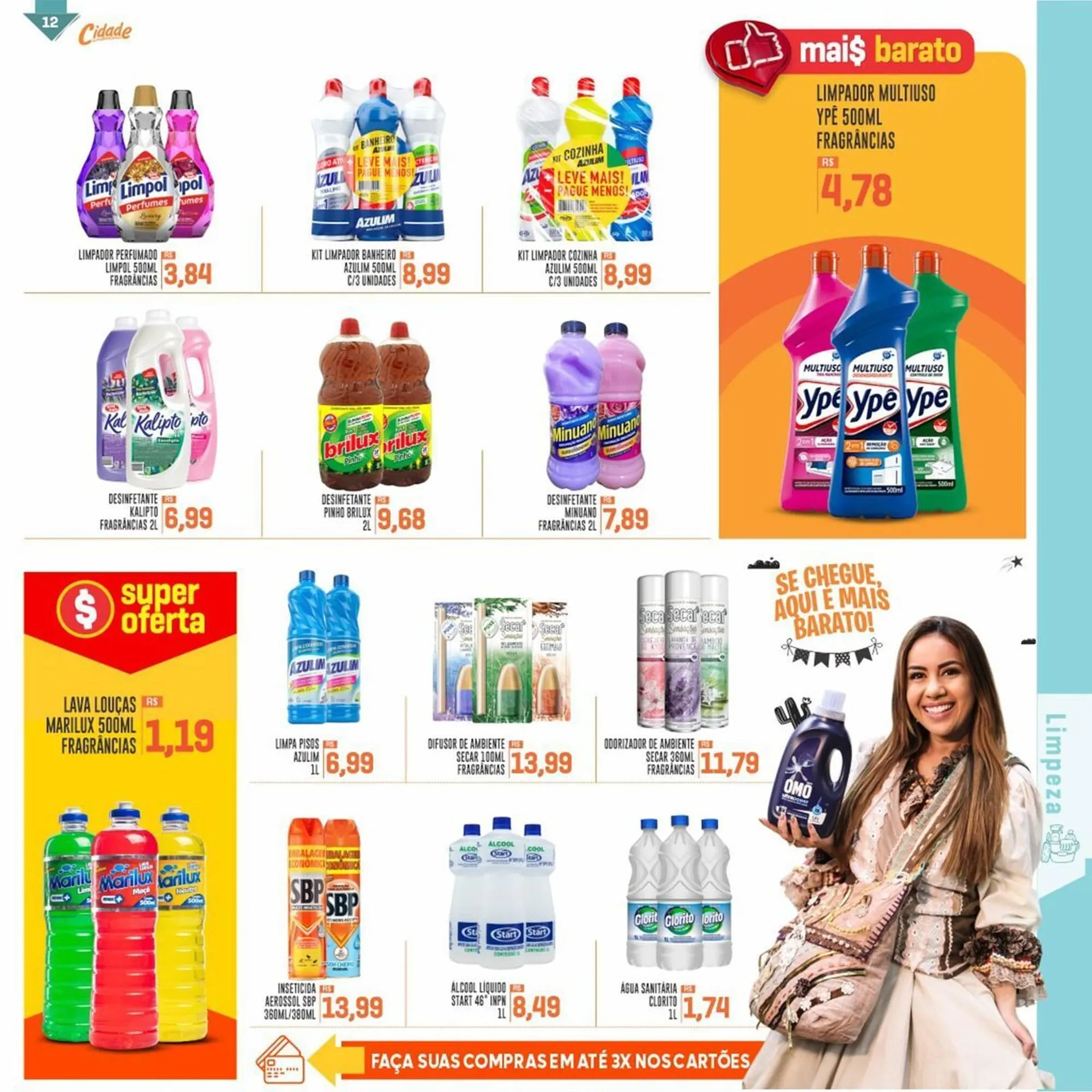 Encarte de Catálogo Cidade Supermercados 28 de maio até 18 de junho 2025 - Pagina 13