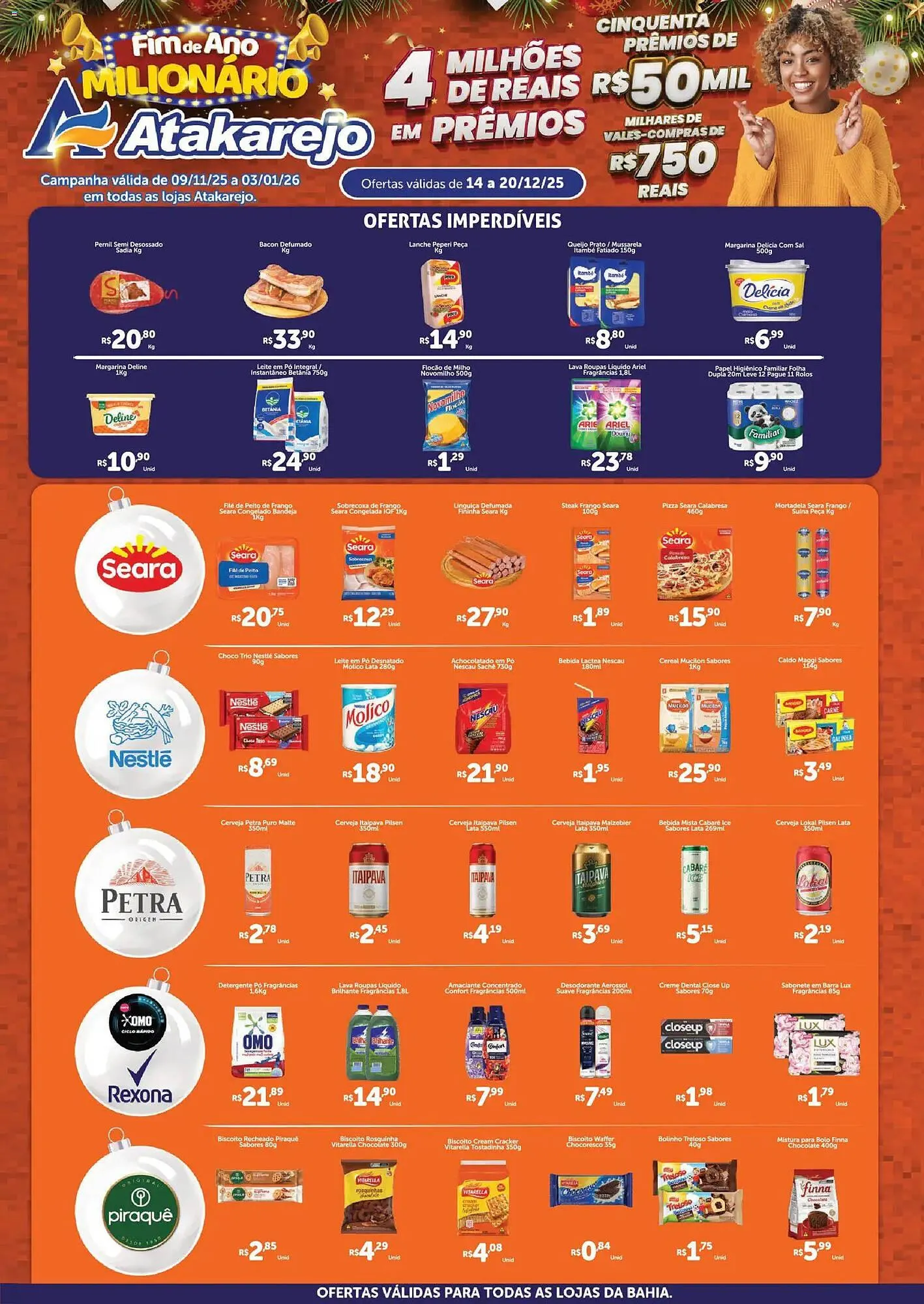 Encarte de Encarte Atakarejo 15 de dezembro até 20 de dezembro 2025 - Pagina 1