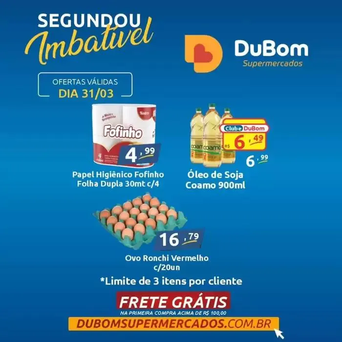 Encarte de Ofertas exclusivas para nossos clientes 1 de abril até 4 de abril 2025 - Pagina 3