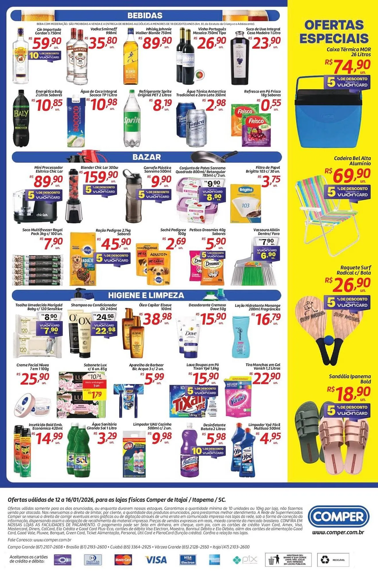 Encarte de Folheto Comper 12 de janeiro até 16 de janeiro 2026 - Pagina 4