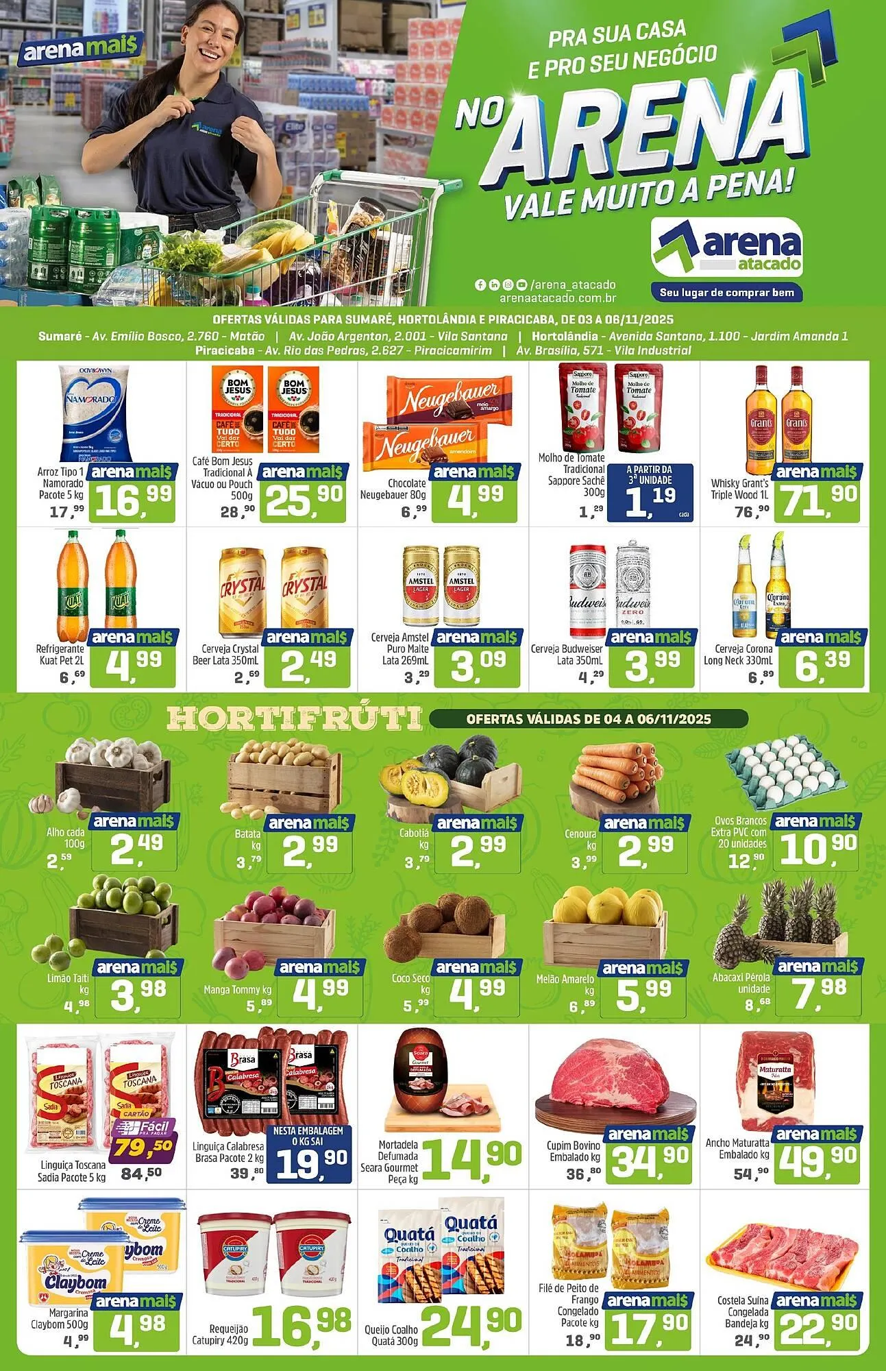 Folheto Arena Atacado - 1