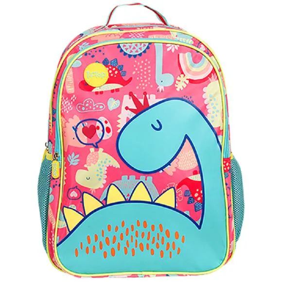 mochila escolar infantil dina tip top