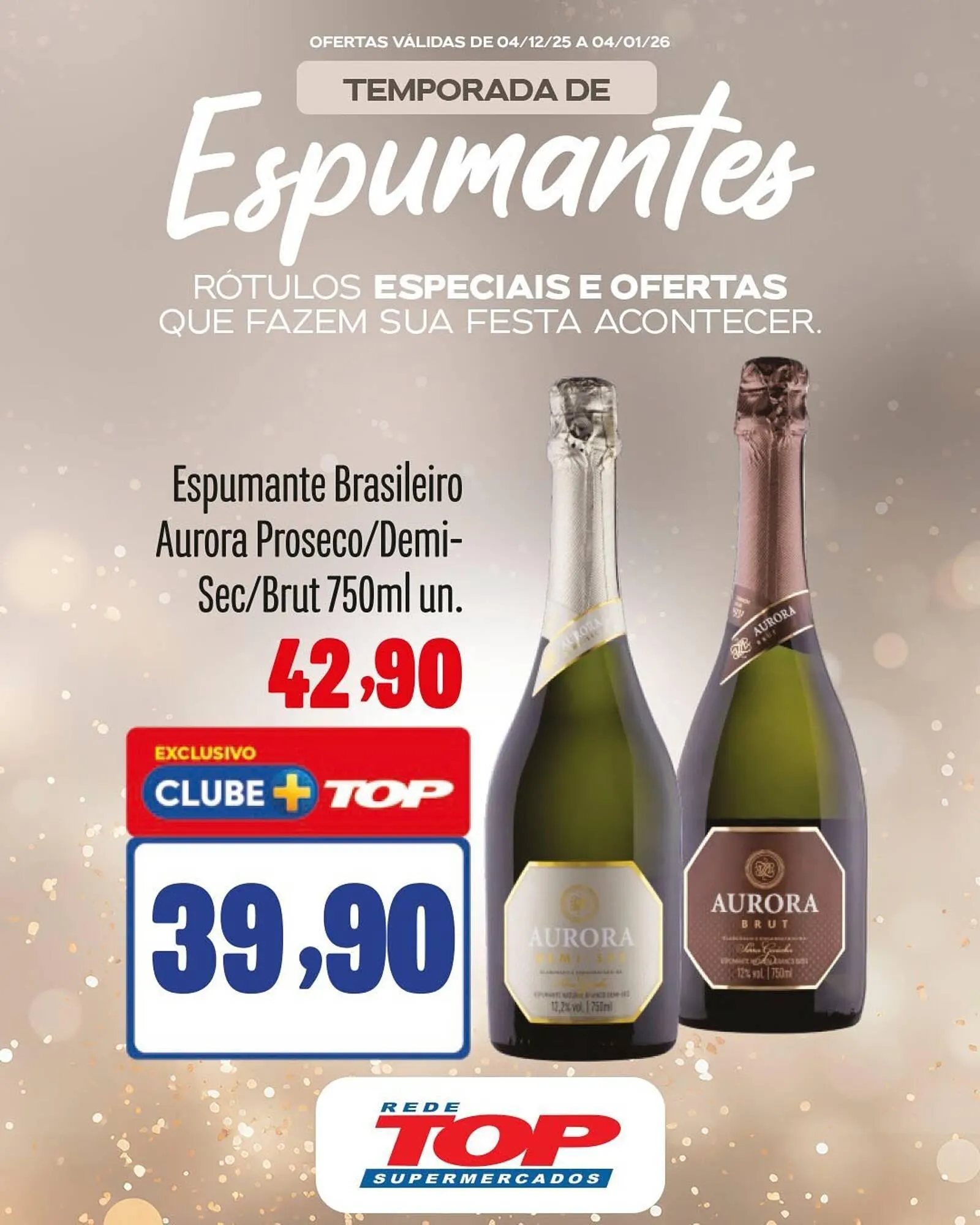 Encarte de Encarte Rede Top 4 de dezembro até 4 de janeiro 2026 - Pagina 1