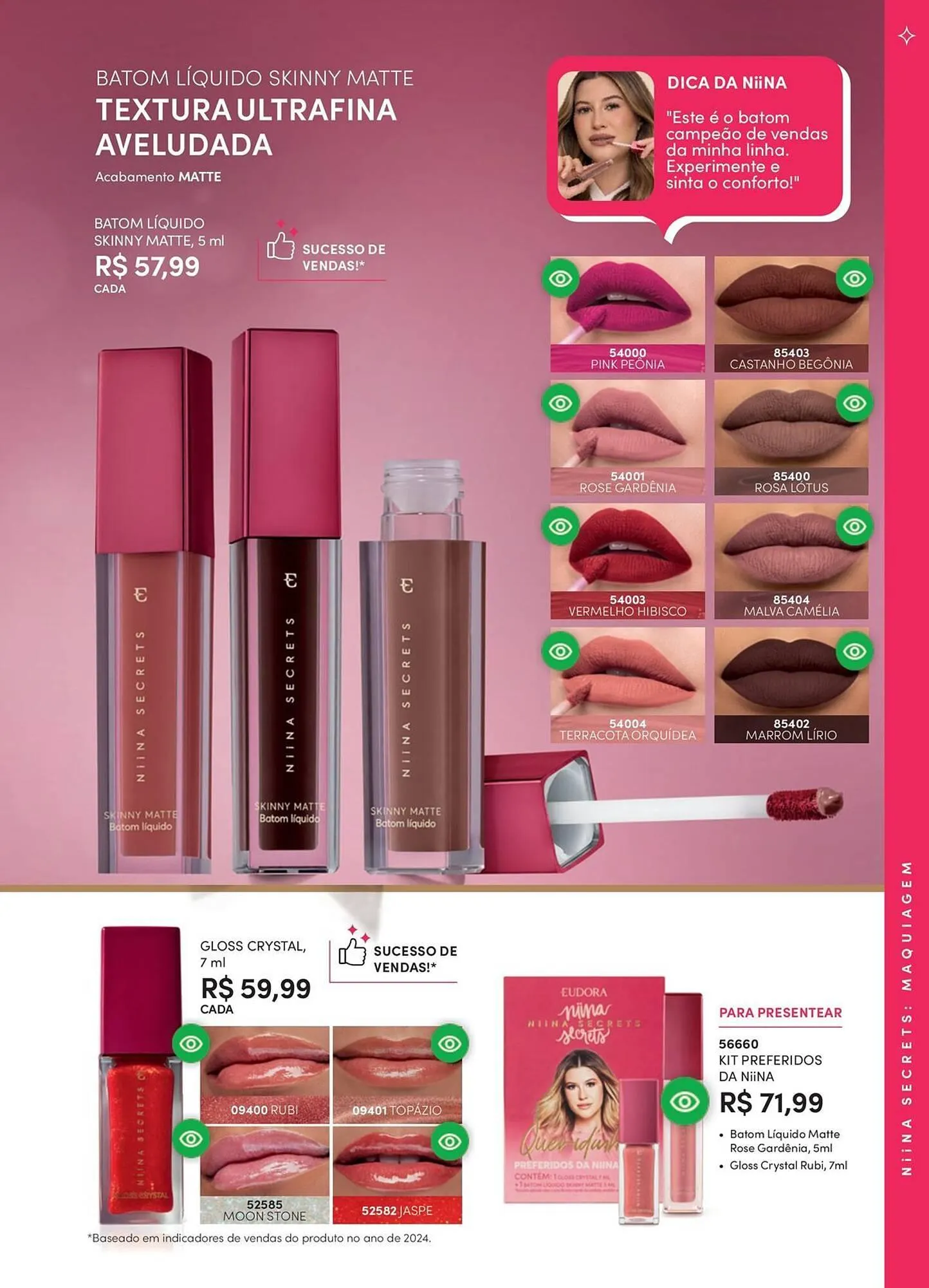 Encarte de Catálogo Eudora 27 de janeiro até 28 de fevereiro 2026 - Pagina 61