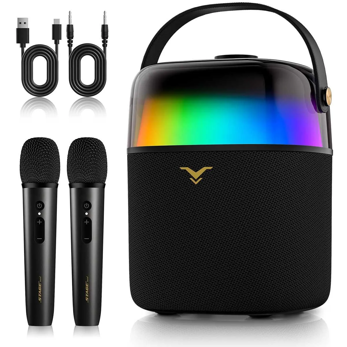 Máquina de karaokê sem festas de palco