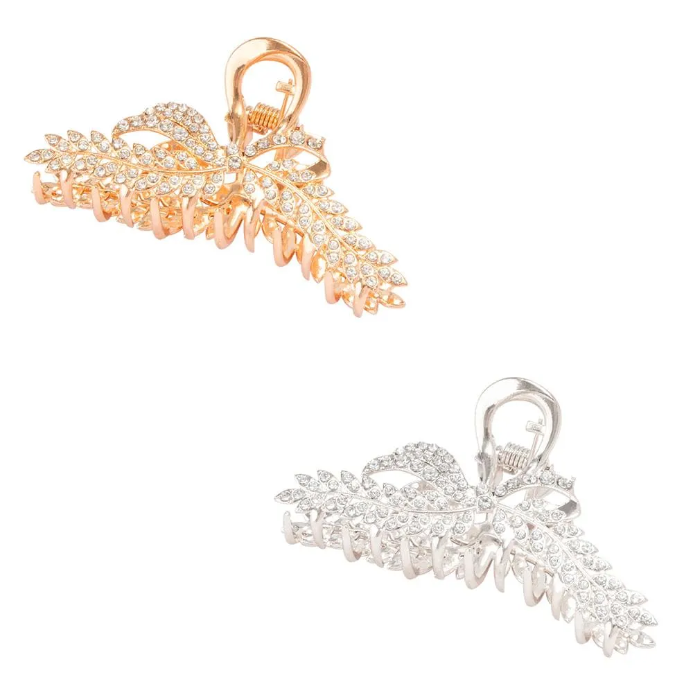 Prendedor de Cabelo Trigo ou Arco com Strass Liga de Alumínio Sortido 8cm LM2821 - honeyhome