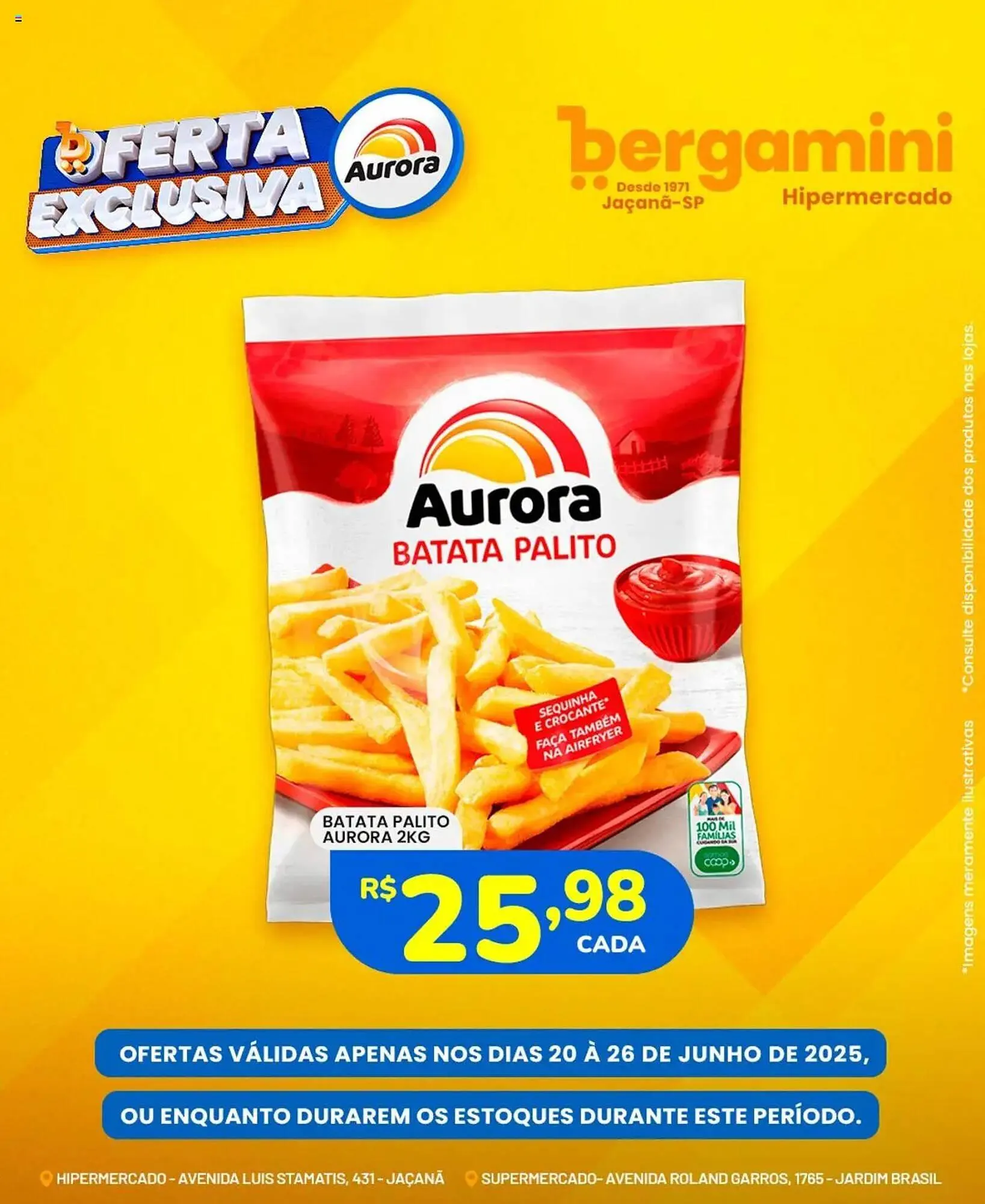 Encarte de Catálogo Supermercado Bergamini 20 de junho até 26 de junho 2025 - Pagina 2