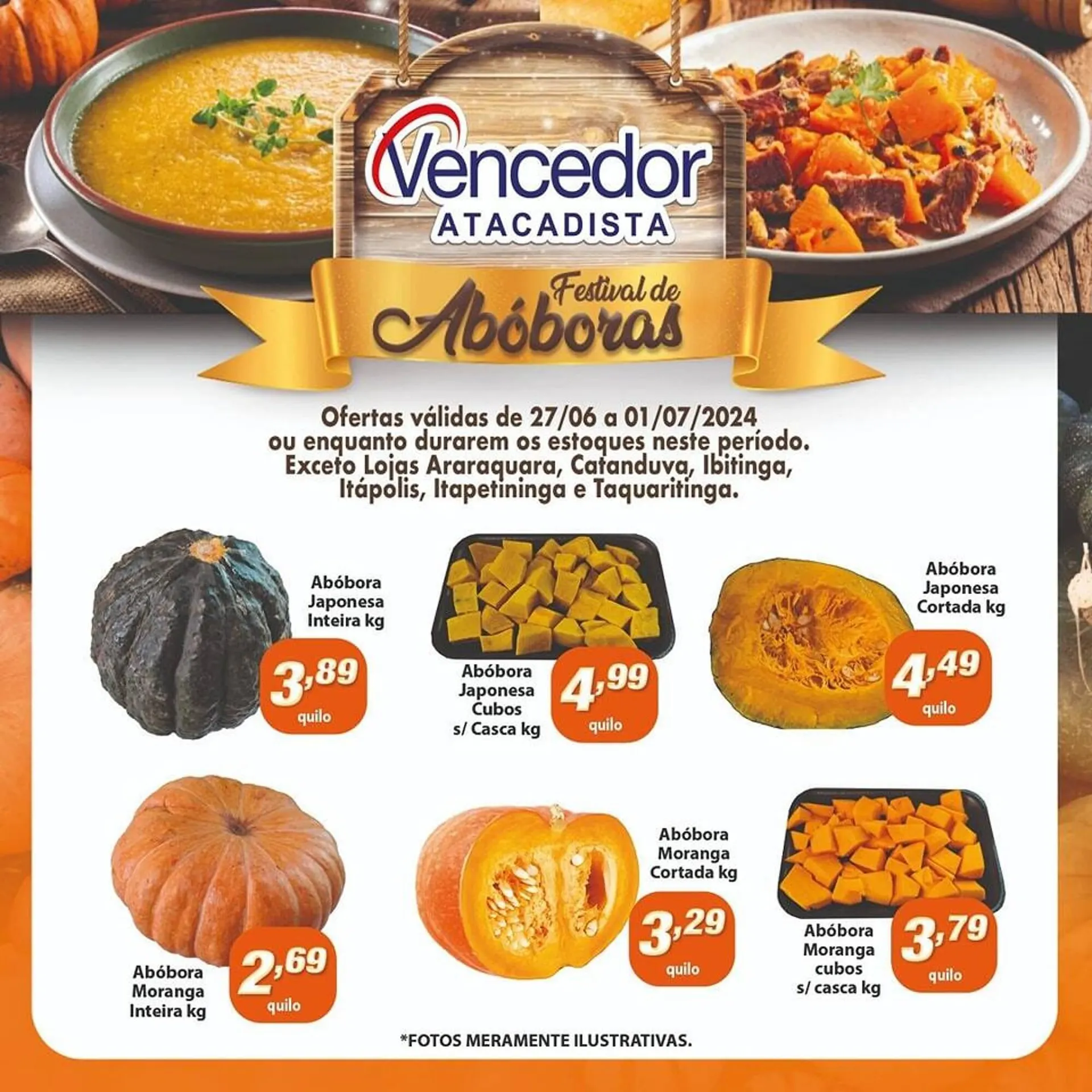 Encarte de Catálogo Vencedor Atacadista 25 de junho até 29 de junho 2024 - Pagina 1