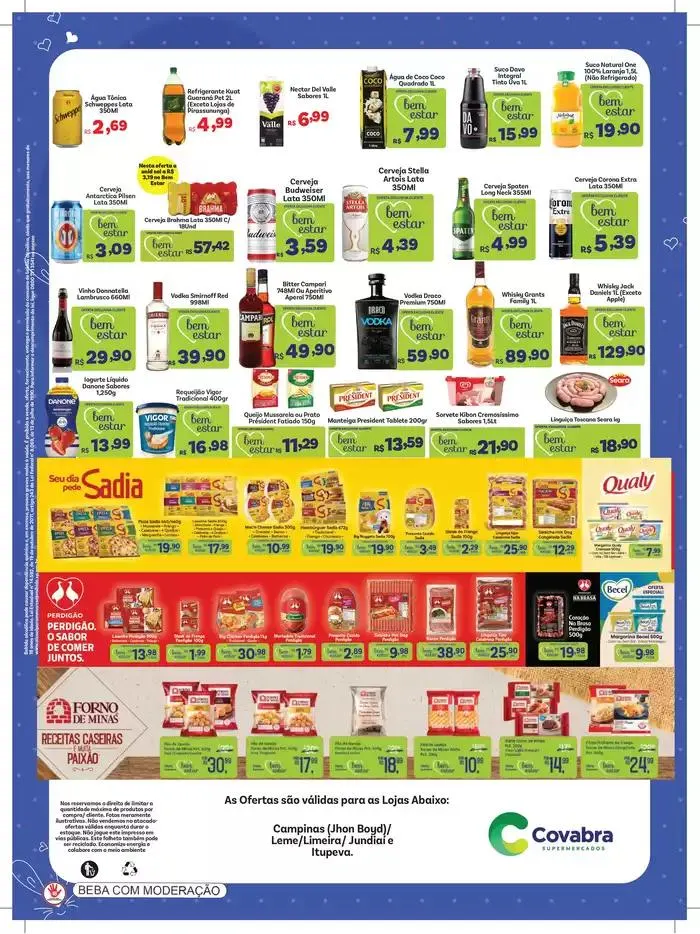 Encarte de Encarte Covabra Supermercados 11 de abril até 16 de abril 2025 - Pagina 4