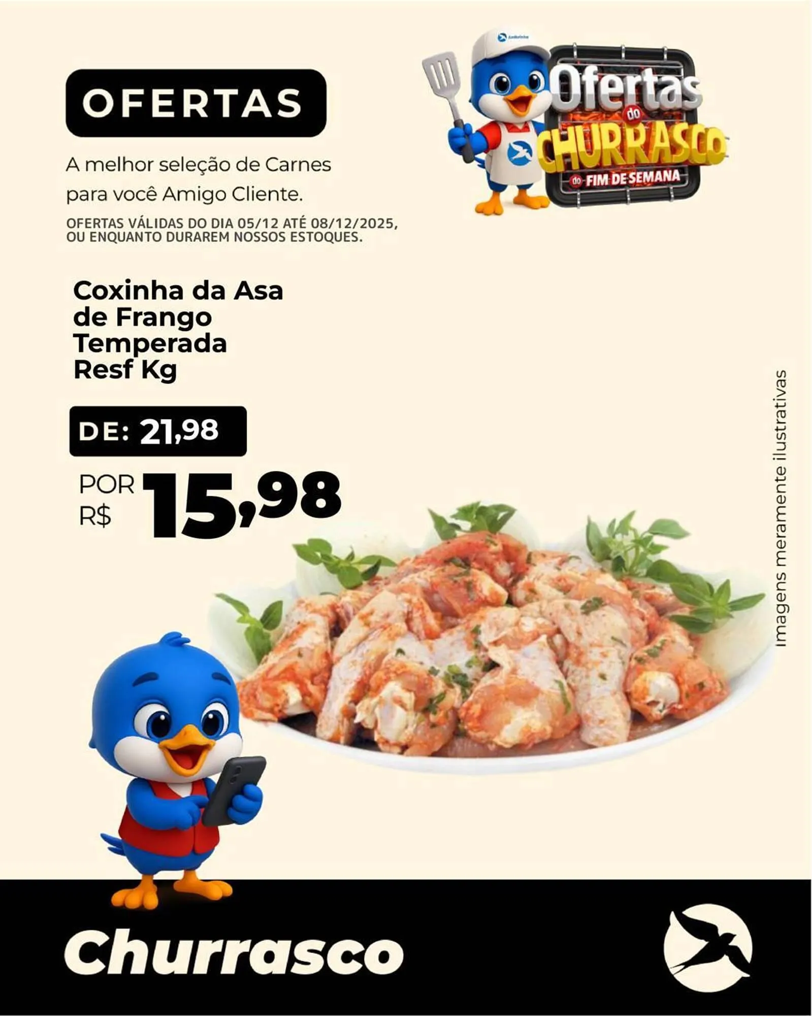 Encarte de Folheto Andorinha Hipermercado 5 de dezembro até 8 de dezembro 2025 - Pagina 1