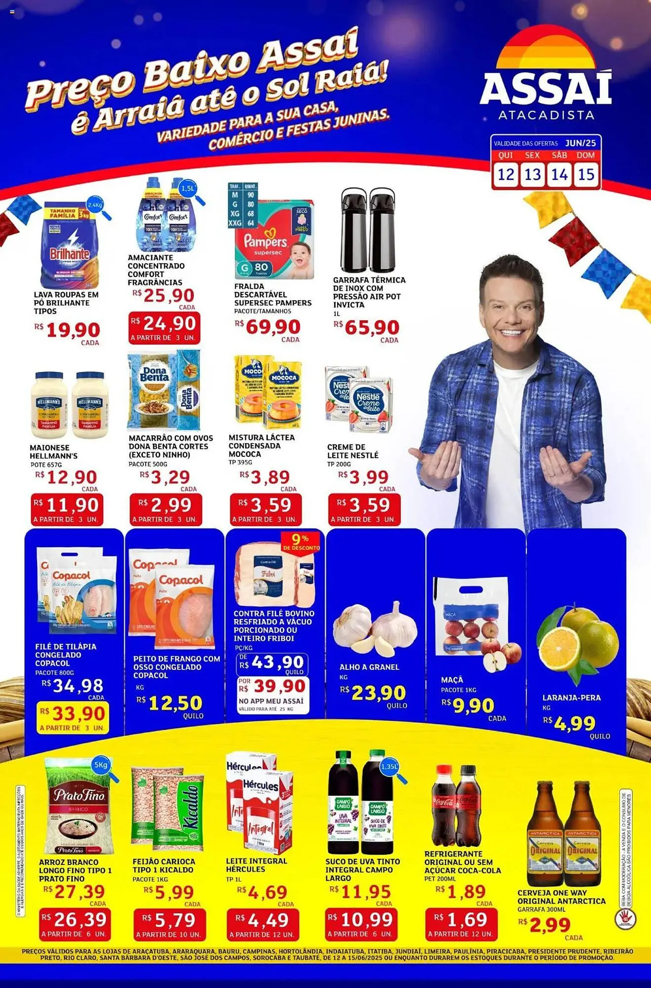 Encarte de Catálogo Assaí Atacadista 12 de junho até 16 de junho 2025 - Pagina 1