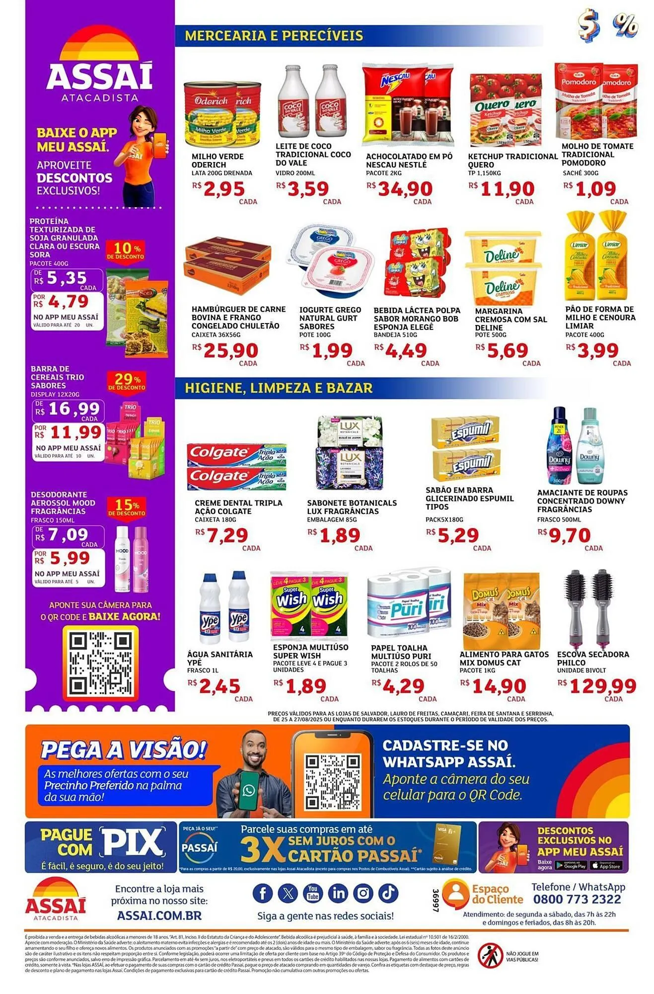 Encarte de Catálogo Assaí Atacadista 26 de agosto até 27 de agosto 2025 - Pagina 2