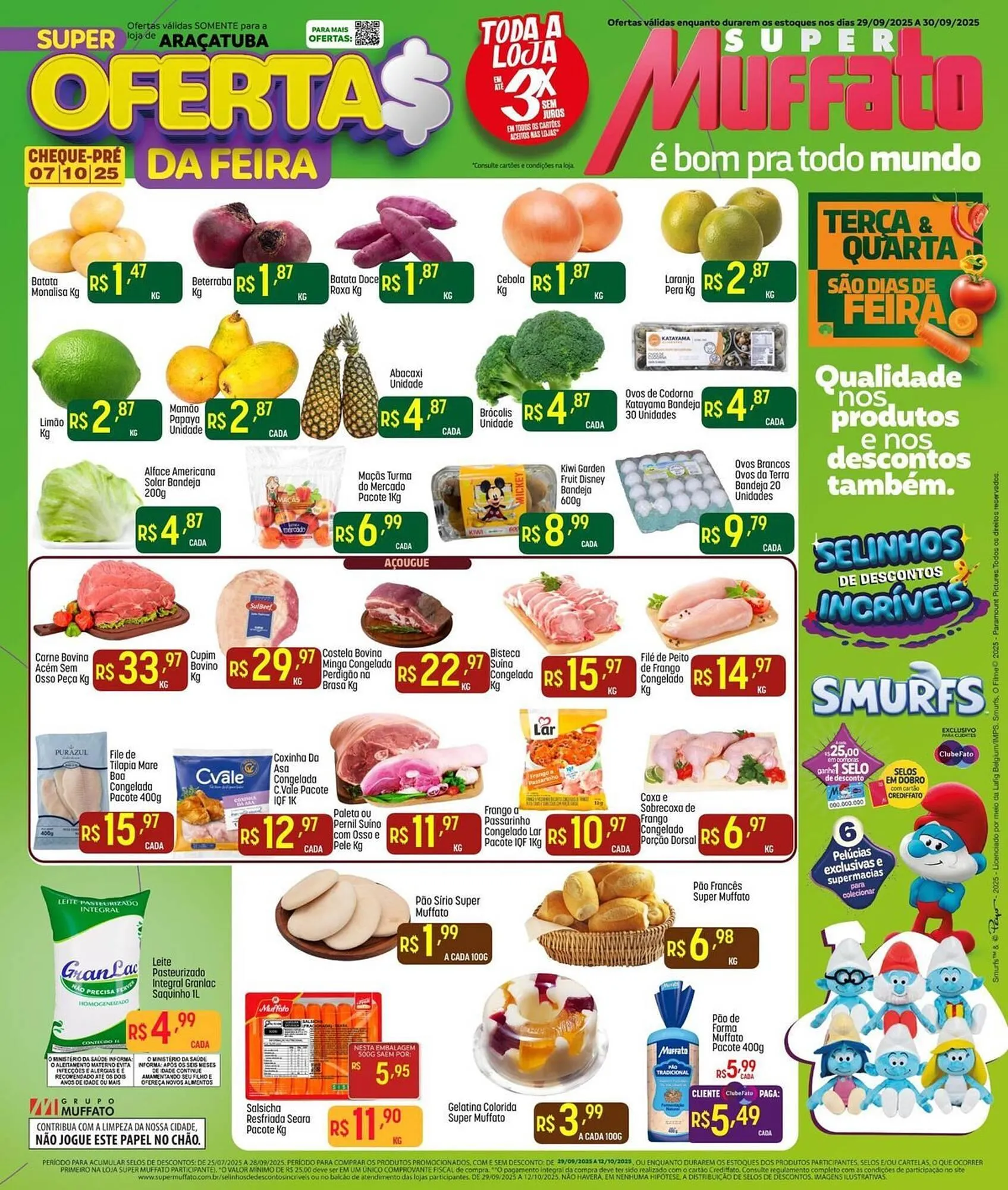 Encarte de Catálogo Muffato 29 de setembro até 30 de setembro 2025 - Pagina 1