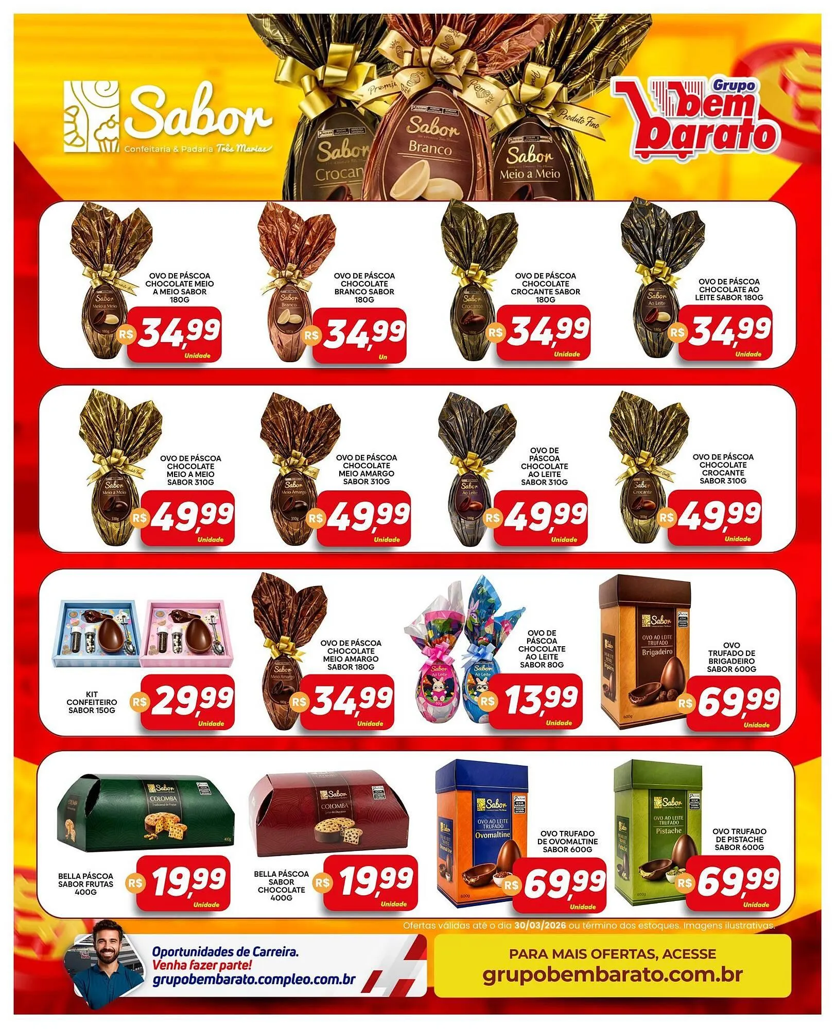 Encarte de Catálogo Supermercado Bem Barato 24 de março até 30 de março 2026 - Pagina 4