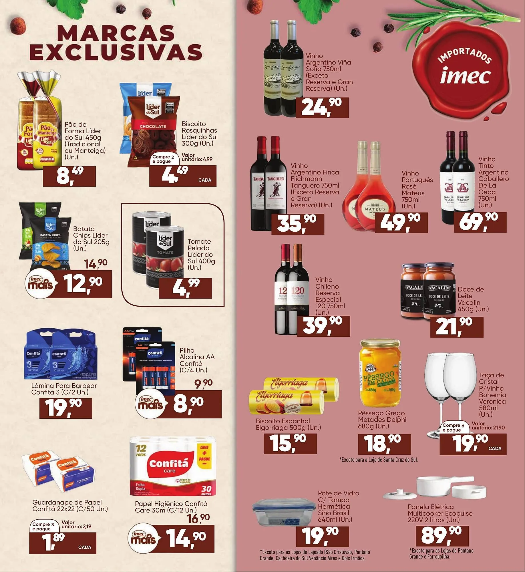 Encarte de Catálogo Imec Supermercados 27 de maio até 7 de junho 2026 - Pagina 9