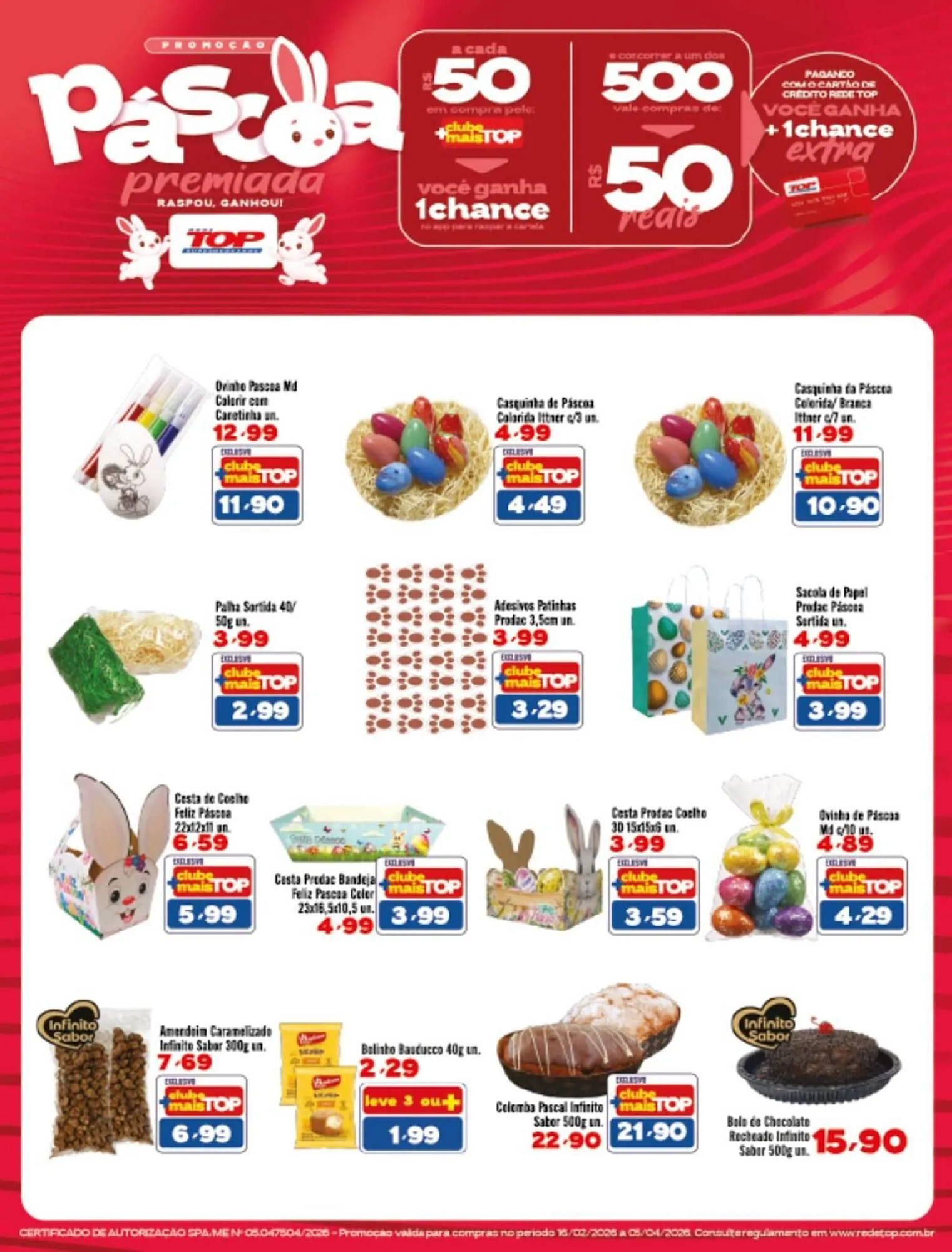 Encarte de Encarte Rede Top 16 de fevereiro até 19 de fevereiro 2026 - Pagina 3