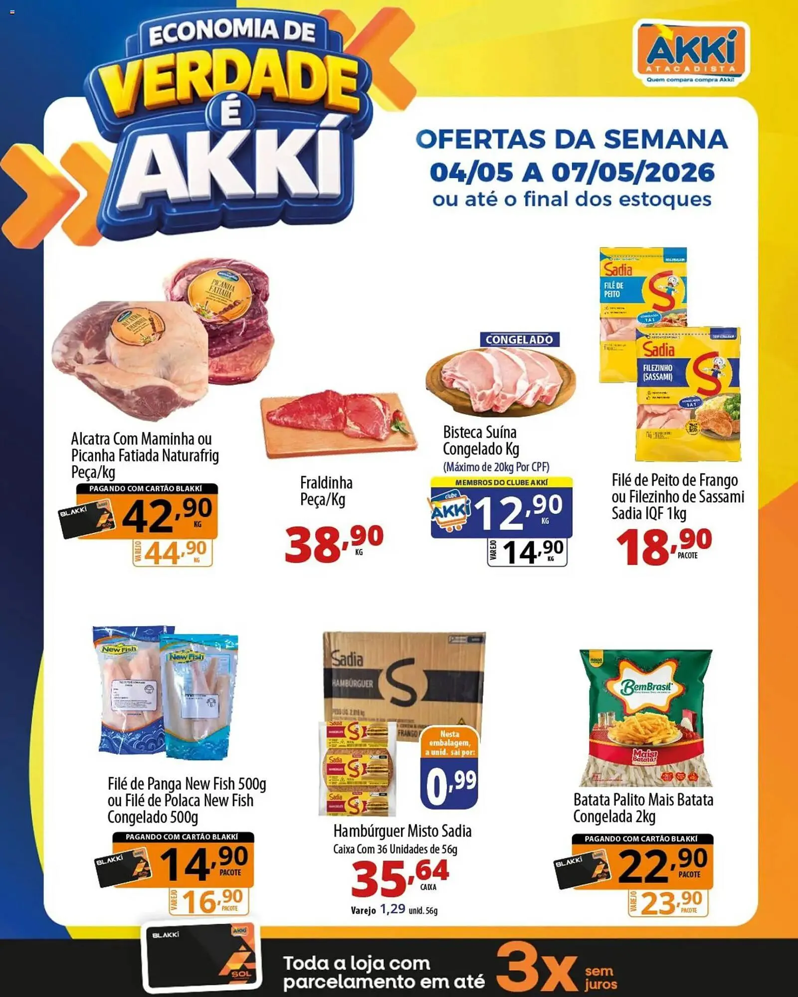 Encarte de Folheto Akki Atacadista 4 de maio até 7 de maio 2026 - Pagina 2