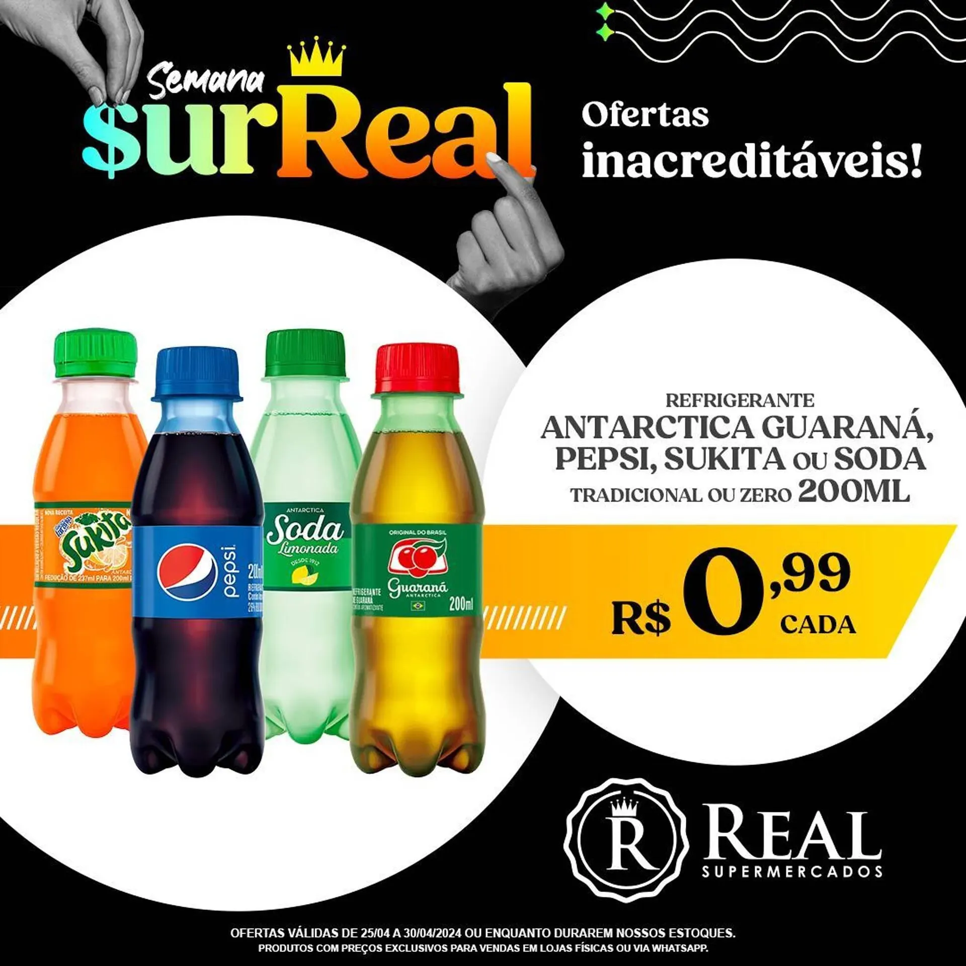 Encarte de Catálogo Supermercados Real 25 de abril até 30 de abril 2024 - Pagina 5