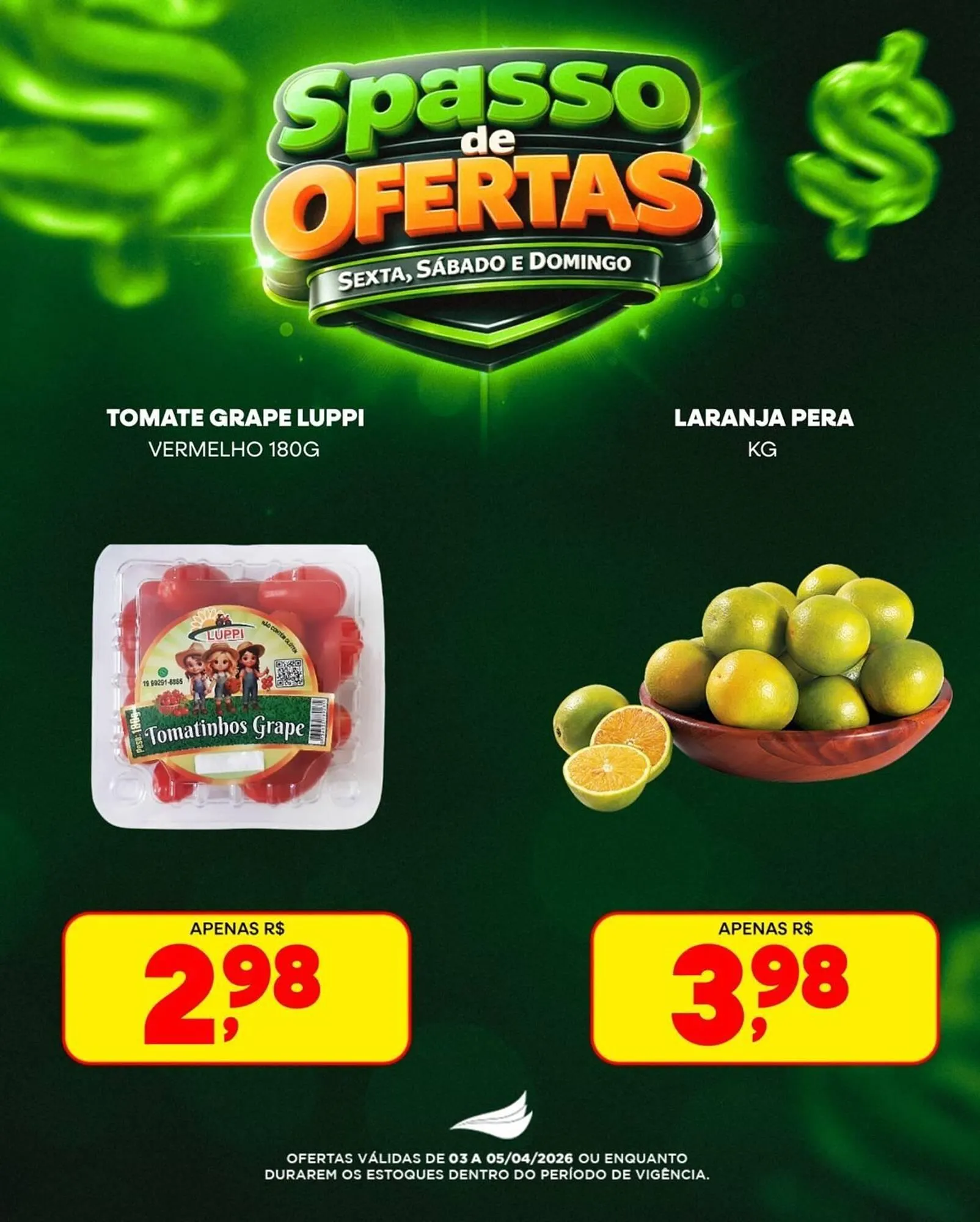 Encarte de Folheto Spasso Sabores 3 de abril até 5 de abril 2026 - Pagina 2