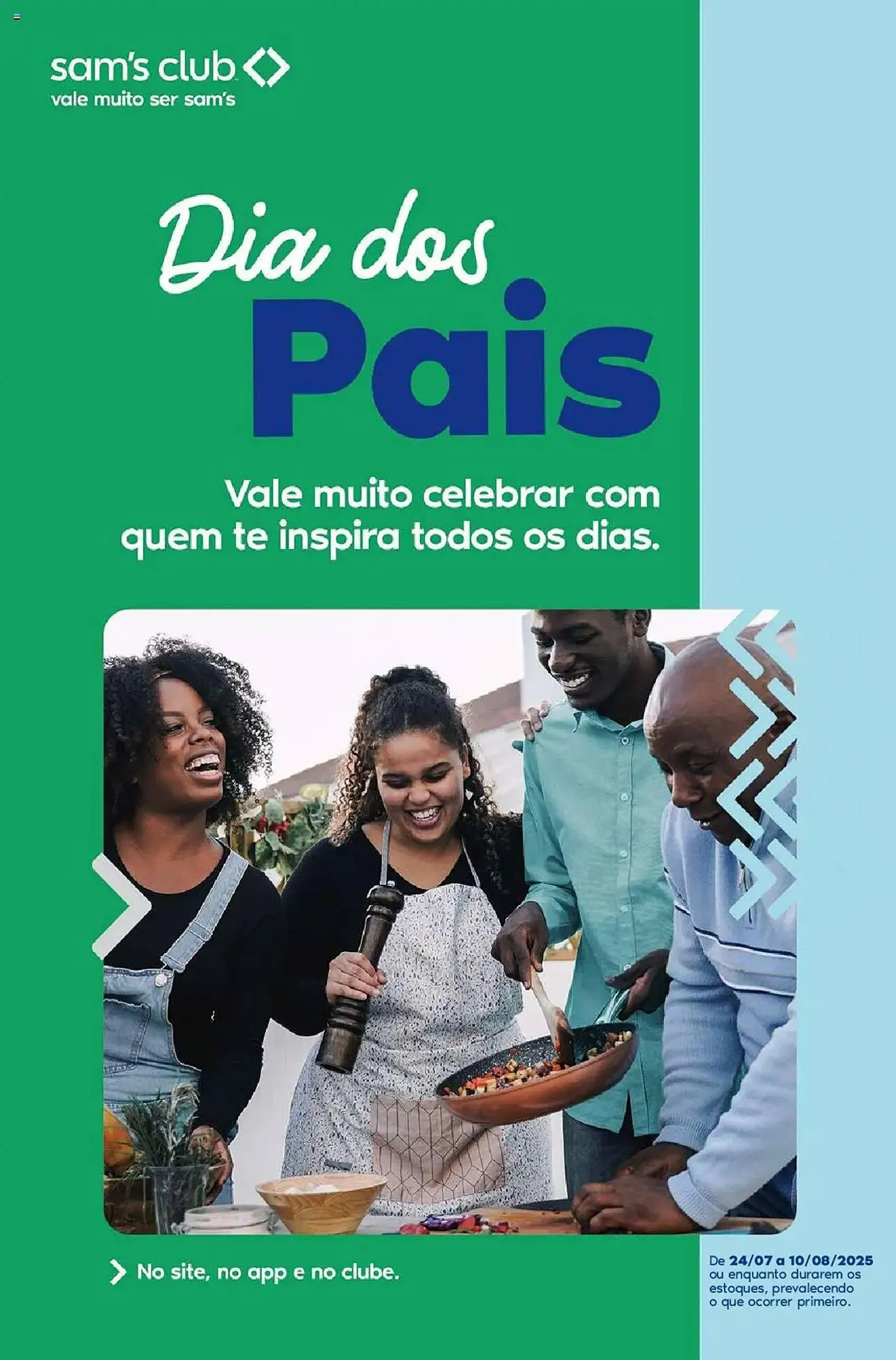 Encarte de Catálogo Sam's Club 24 de julho até 10 de agosto 2025 - Pagina 1