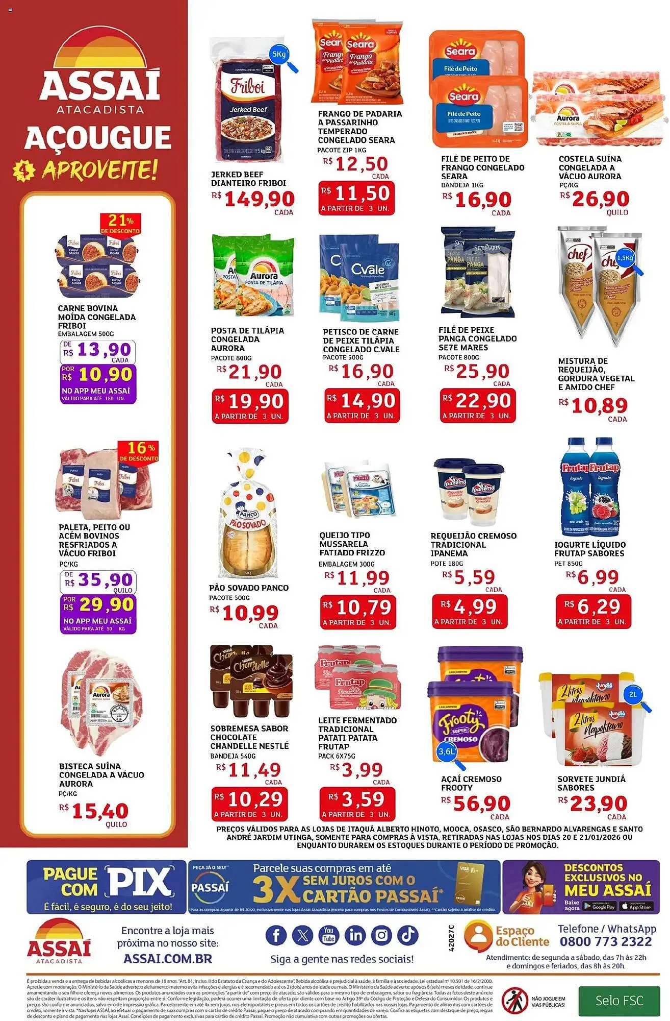 Encarte de Encarte Assaí Atacadista 20 de janeiro até 21 de janeiro 2026 - Pagina 2