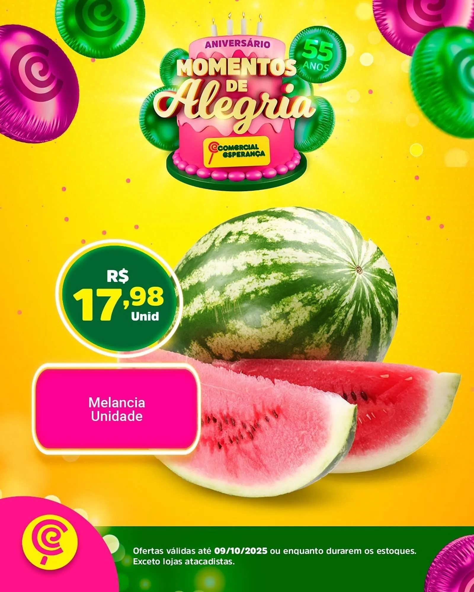 Encarte de Folheto Comercial Esperança 5 de outubro até 9 de outubro 2025 - Pagina 3