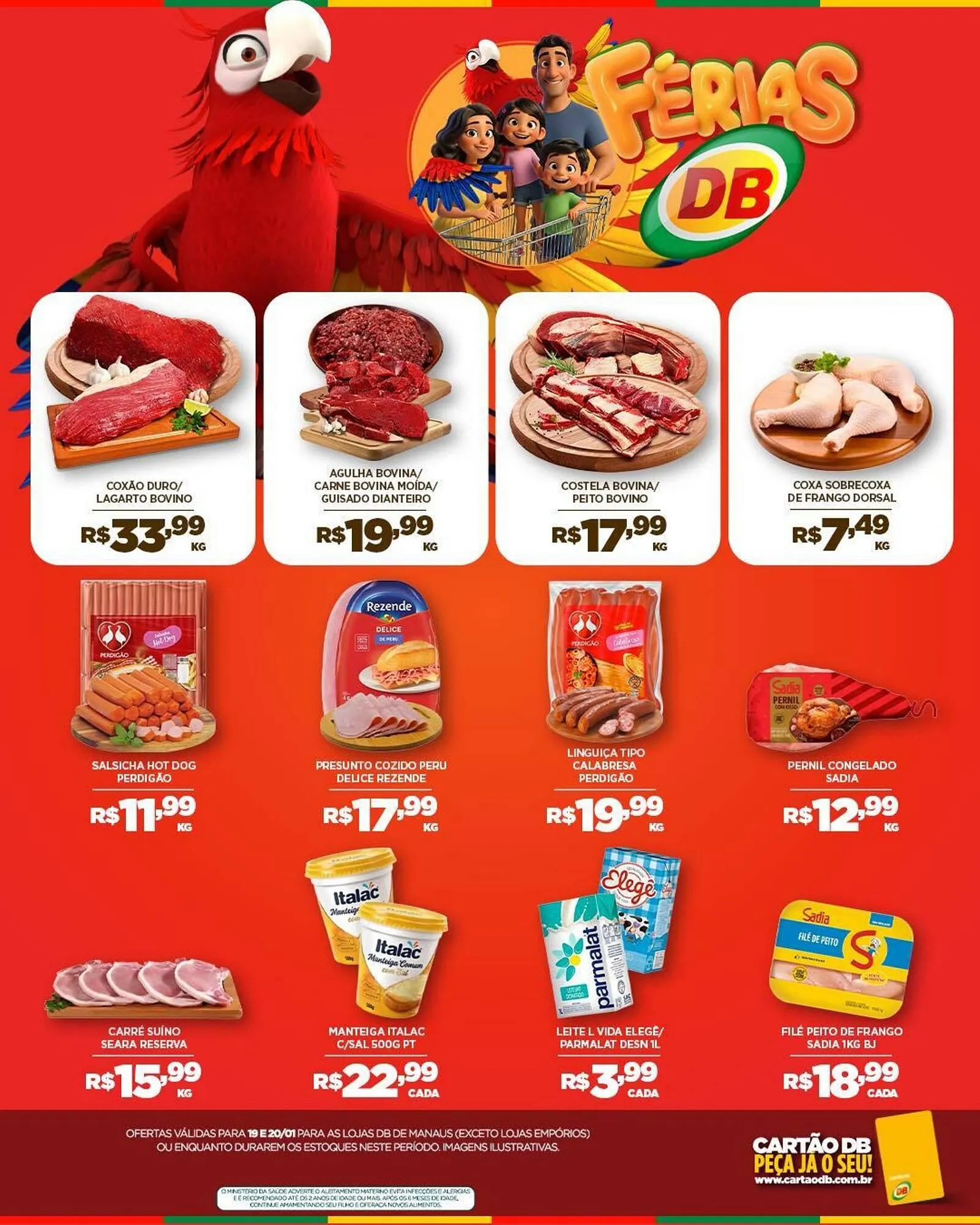 Encarte de Catálogo DB Supermercados 19 de janeiro até 20 de janeiro 2026 - Pagina 3