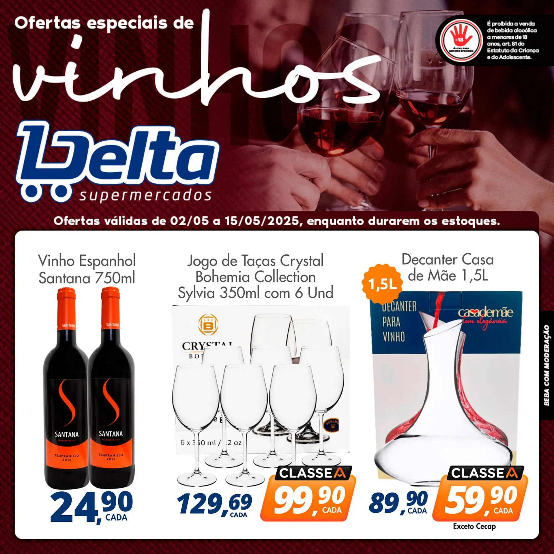 Encarte de Catálogo Delta Supermercados 6 de maio até 15 de maio 2025 - Pagina 4