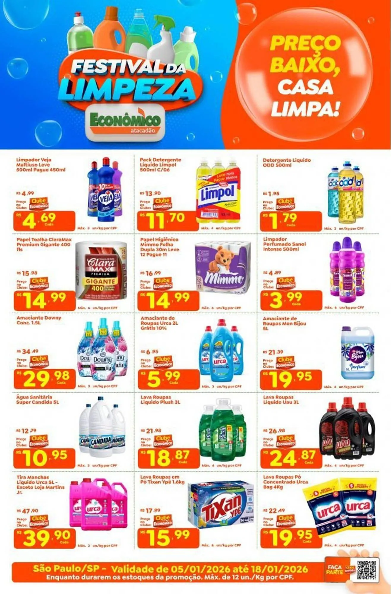 Encarte de Catálogo Econômico Atacadão 13 de janeiro até 16 de janeiro 2026 - Pagina 4