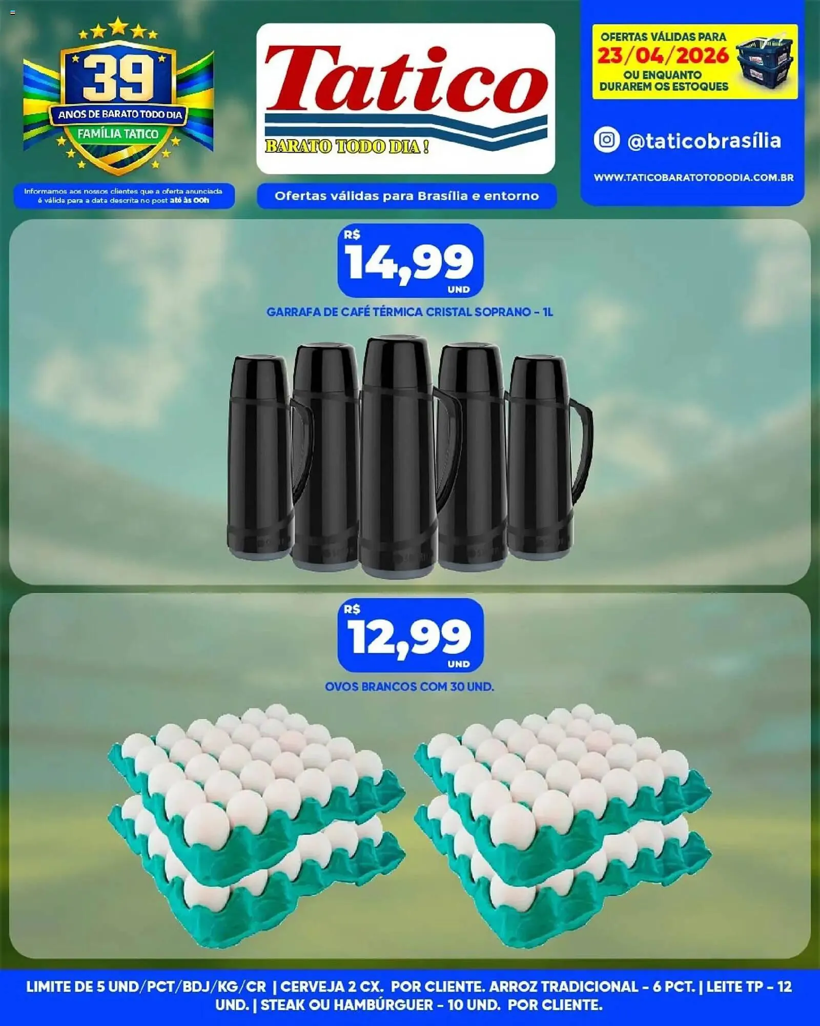 Encarte de Tabloide Tatico 24 de abril até 24 de abril 2026 - Pagina 37