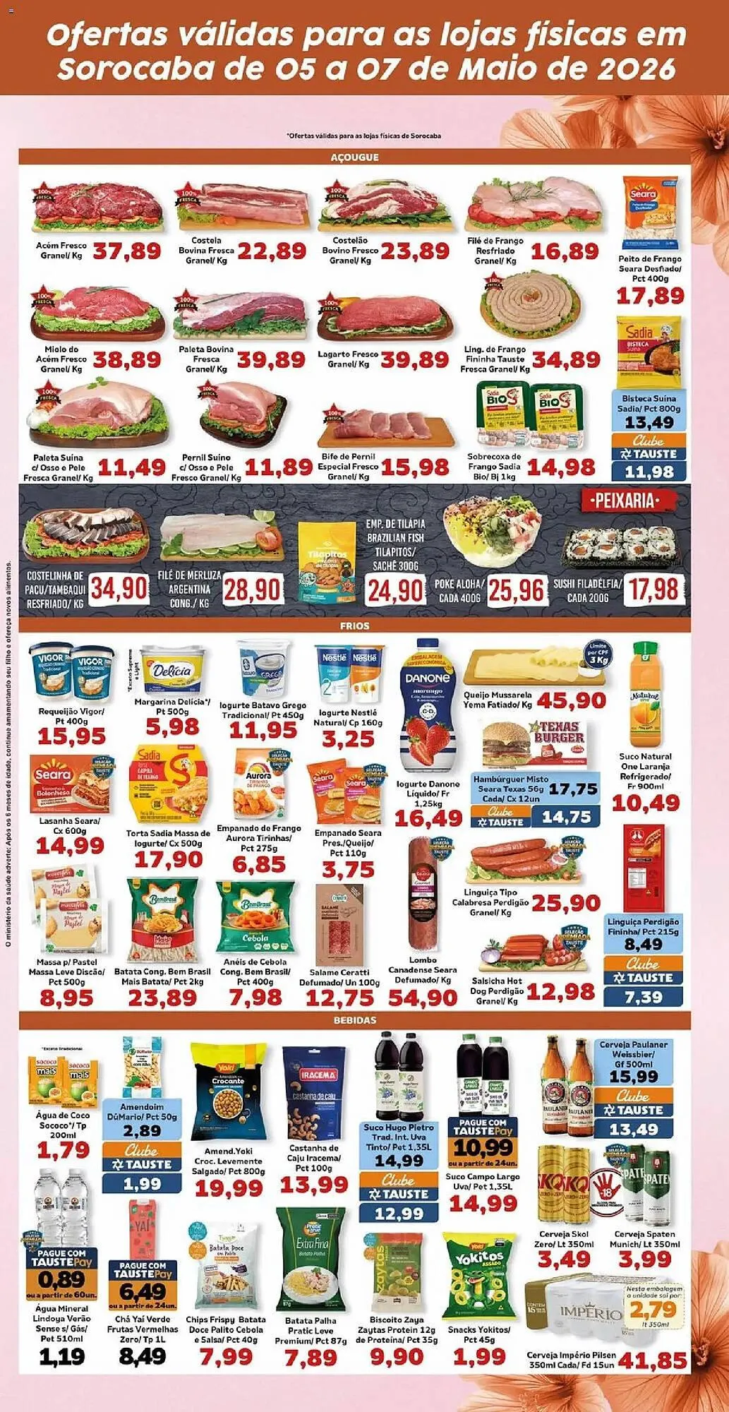 Encarte de Catálogo Supermercados Tauste 5 de maio até 7 de maio 2026 - Pagina 4